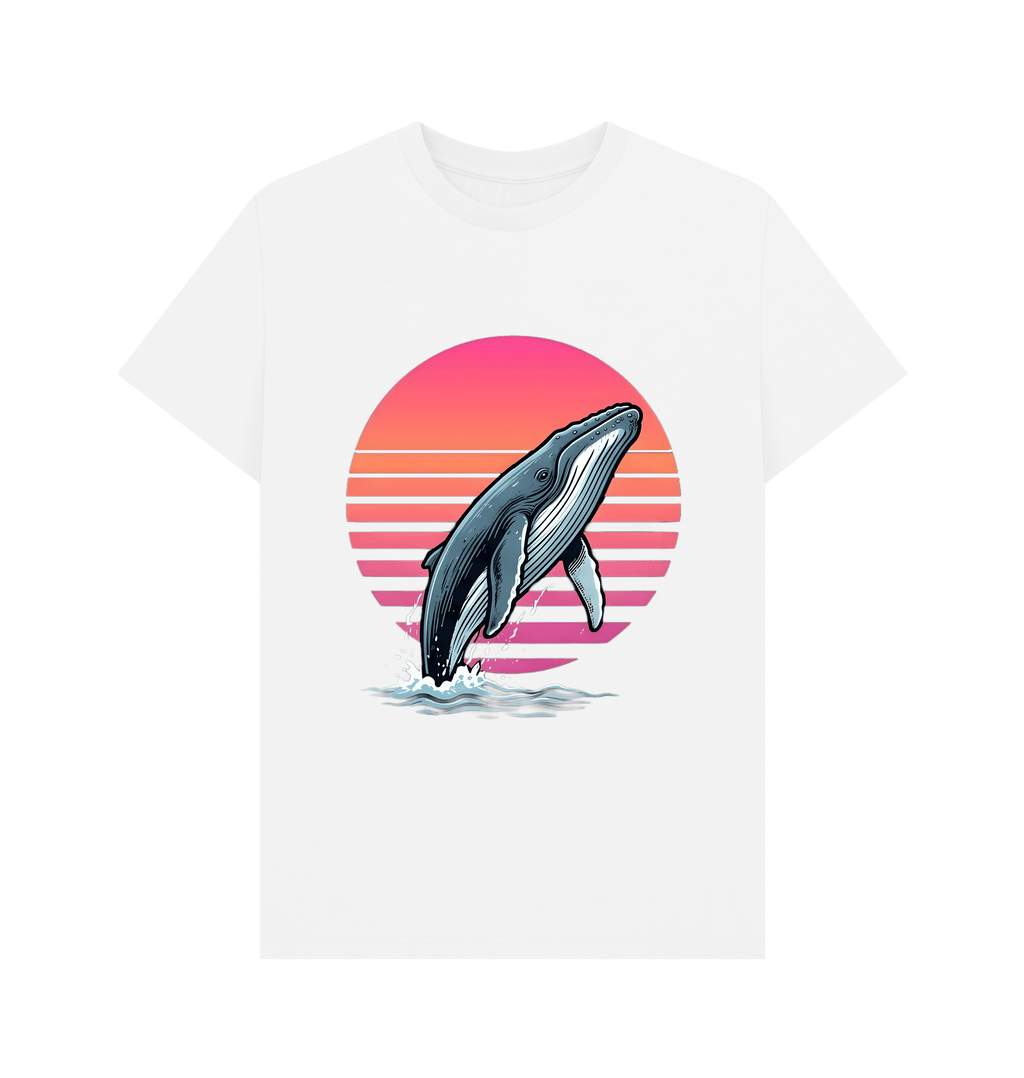White Printed T-shirt Front