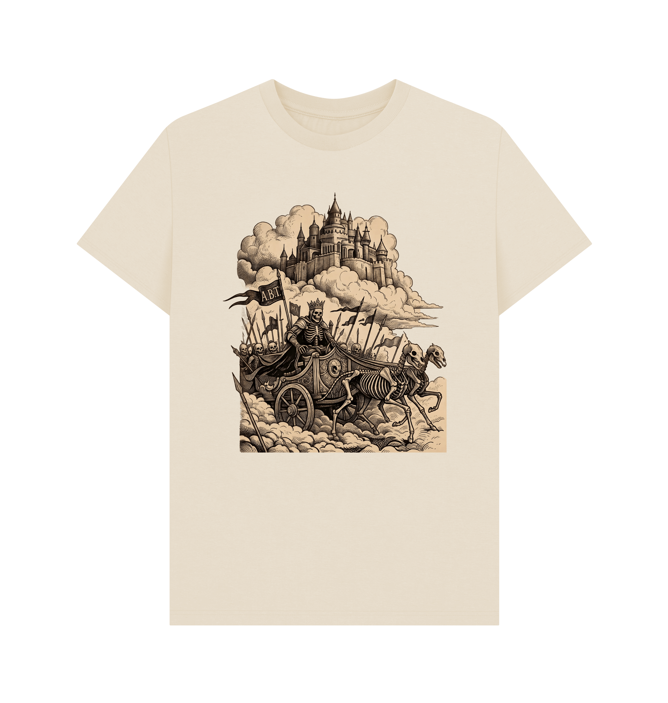 Oat Printed T-shirt Front