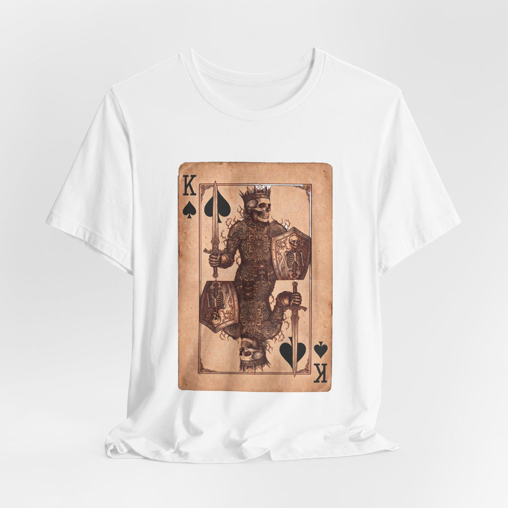 King of Spades Playing Card Graphic Tee