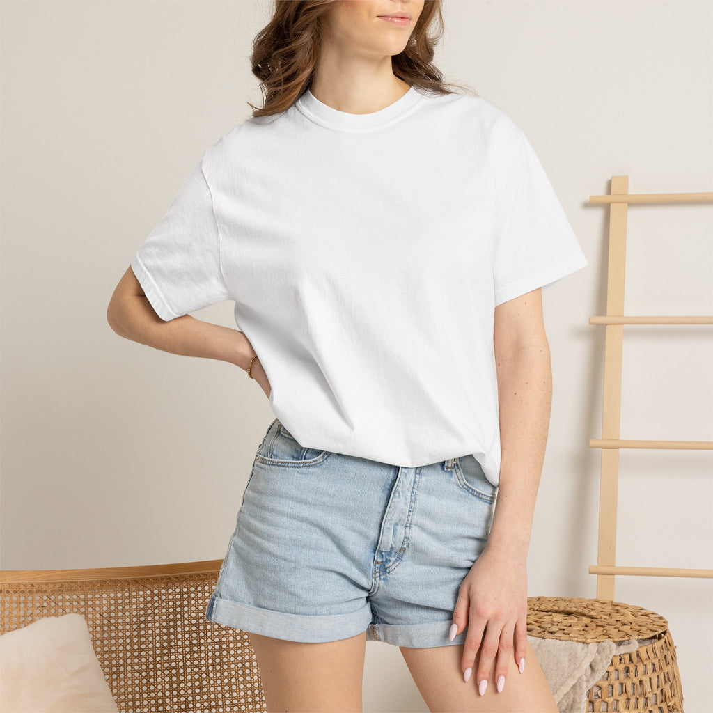 Playing Card Queen Graphic T‑Shirt — Vintage King & Queen Back Print