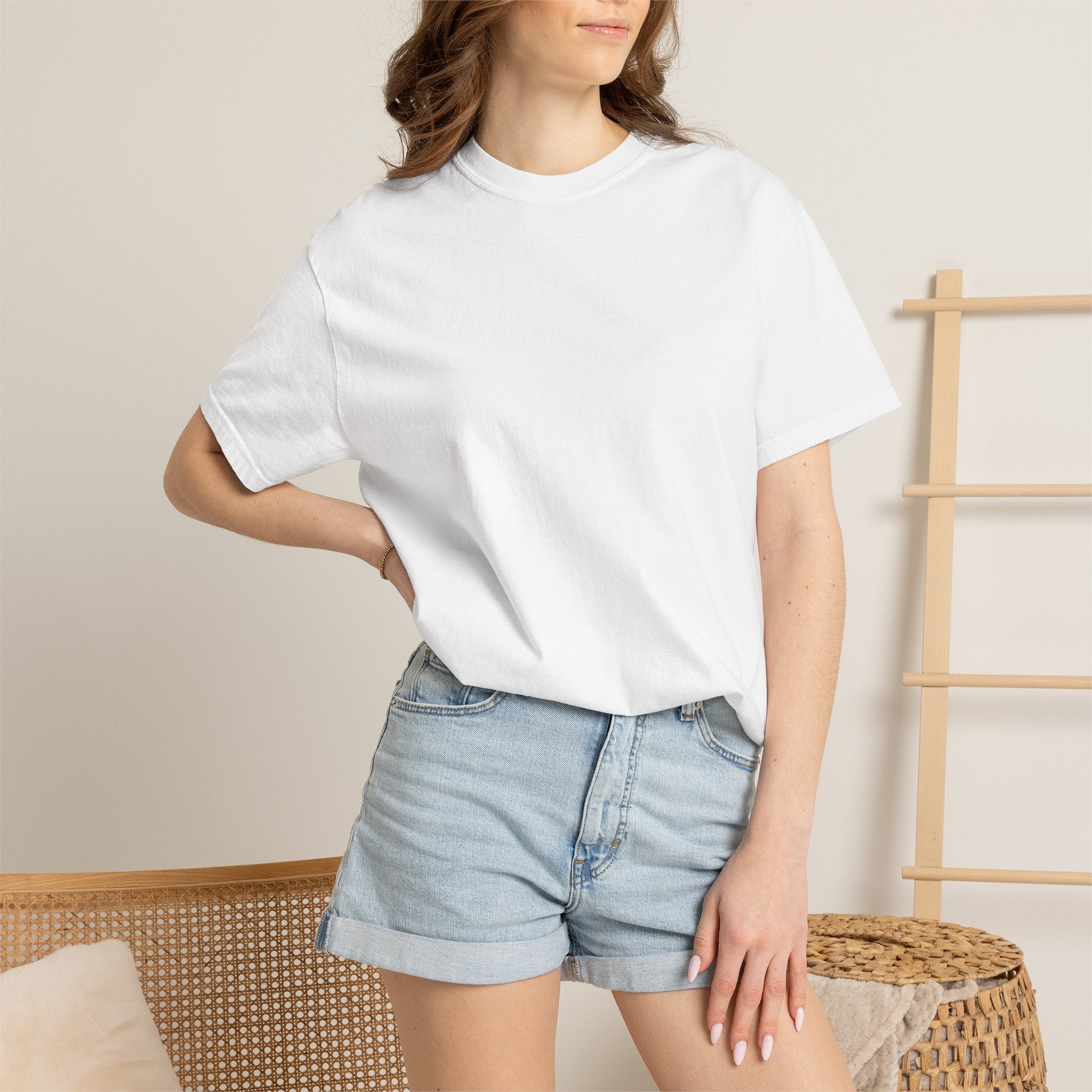 Playing Card Queen Graphic T‑Shirt — Vintage King & Queen Back Print