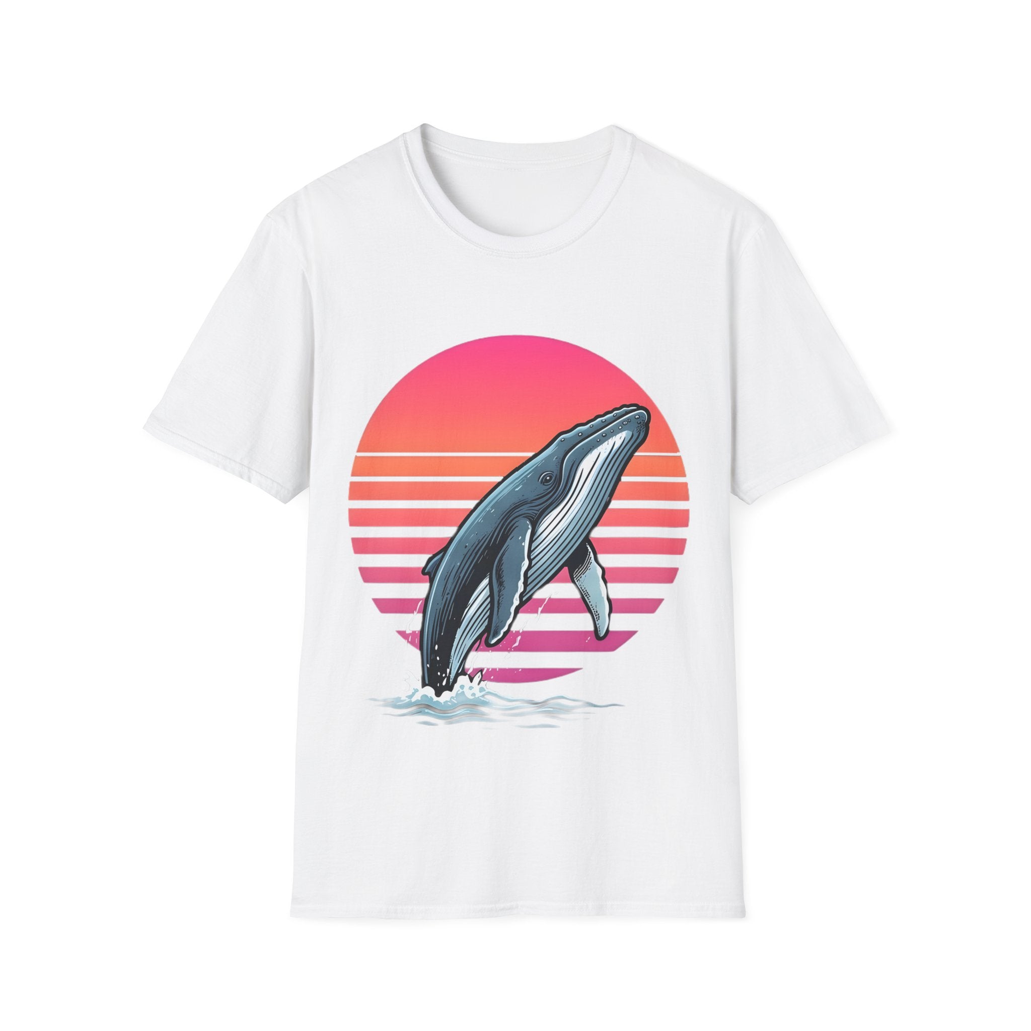 Pacific Breach - Vintage Whale / Summer Sealife T Shirt