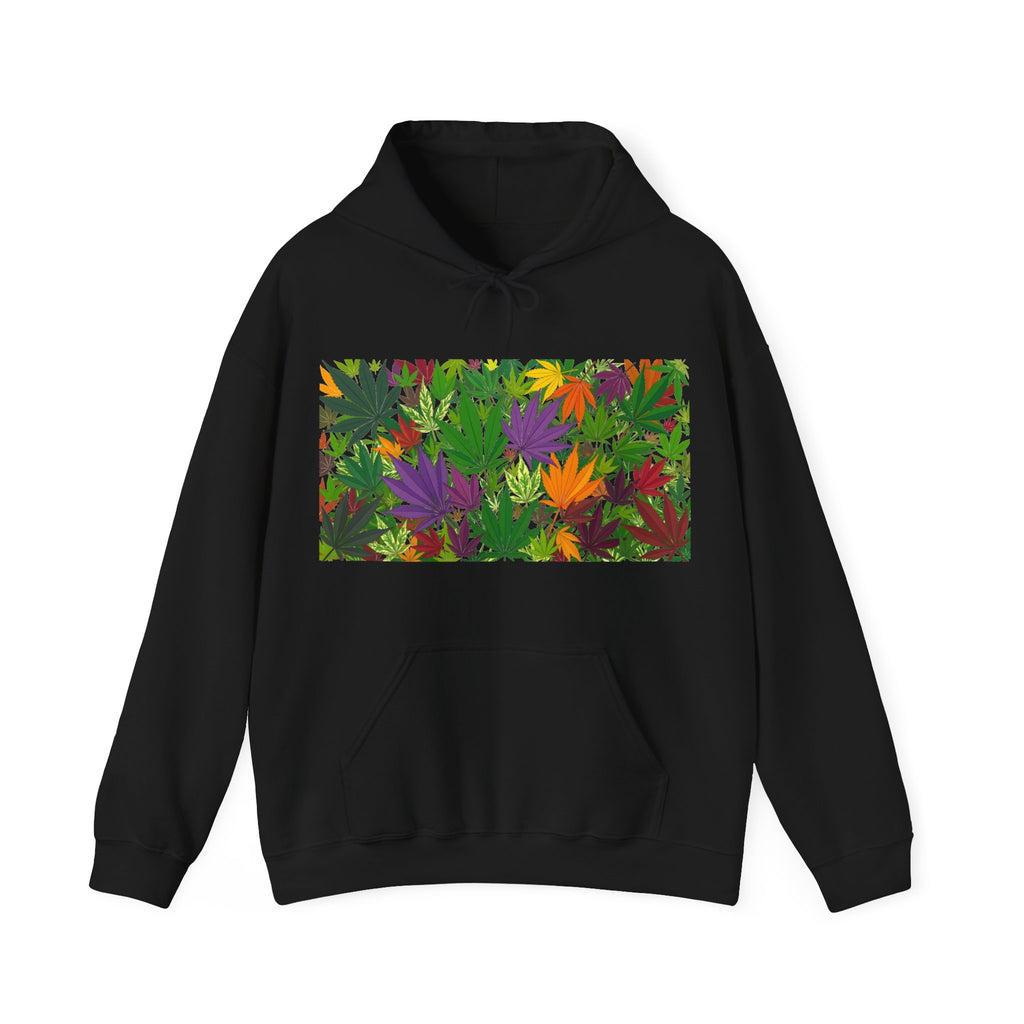 Botanical Leaf Vintage Herb - Hoodie, Stoner / Weed Culture Stoner Design