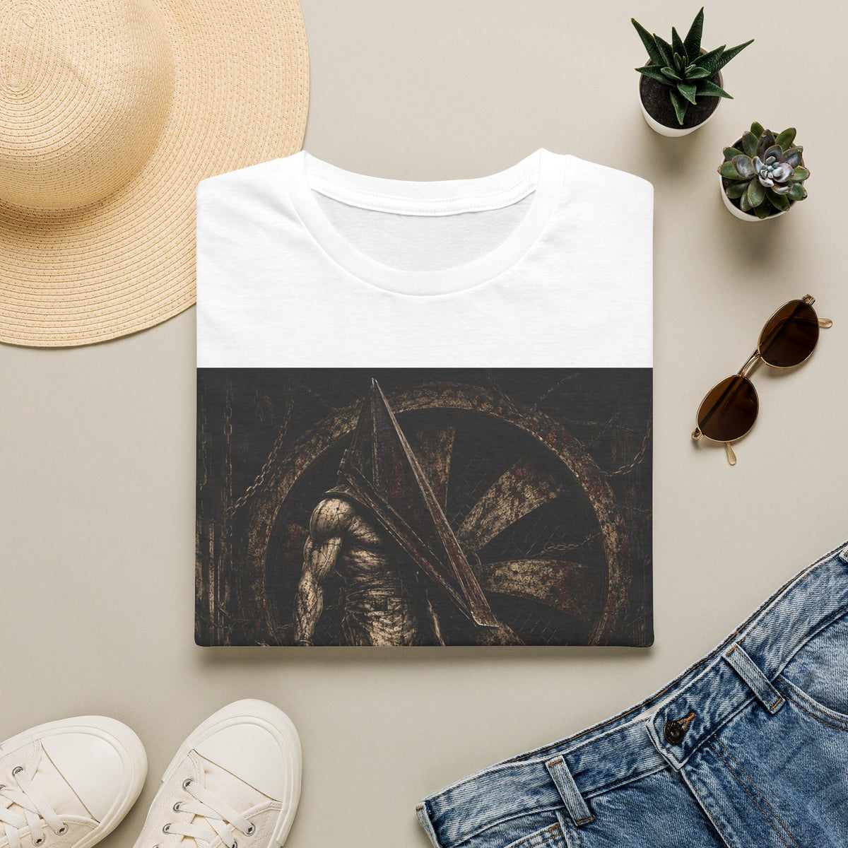 Pyramid Head Graphic T-Shirt