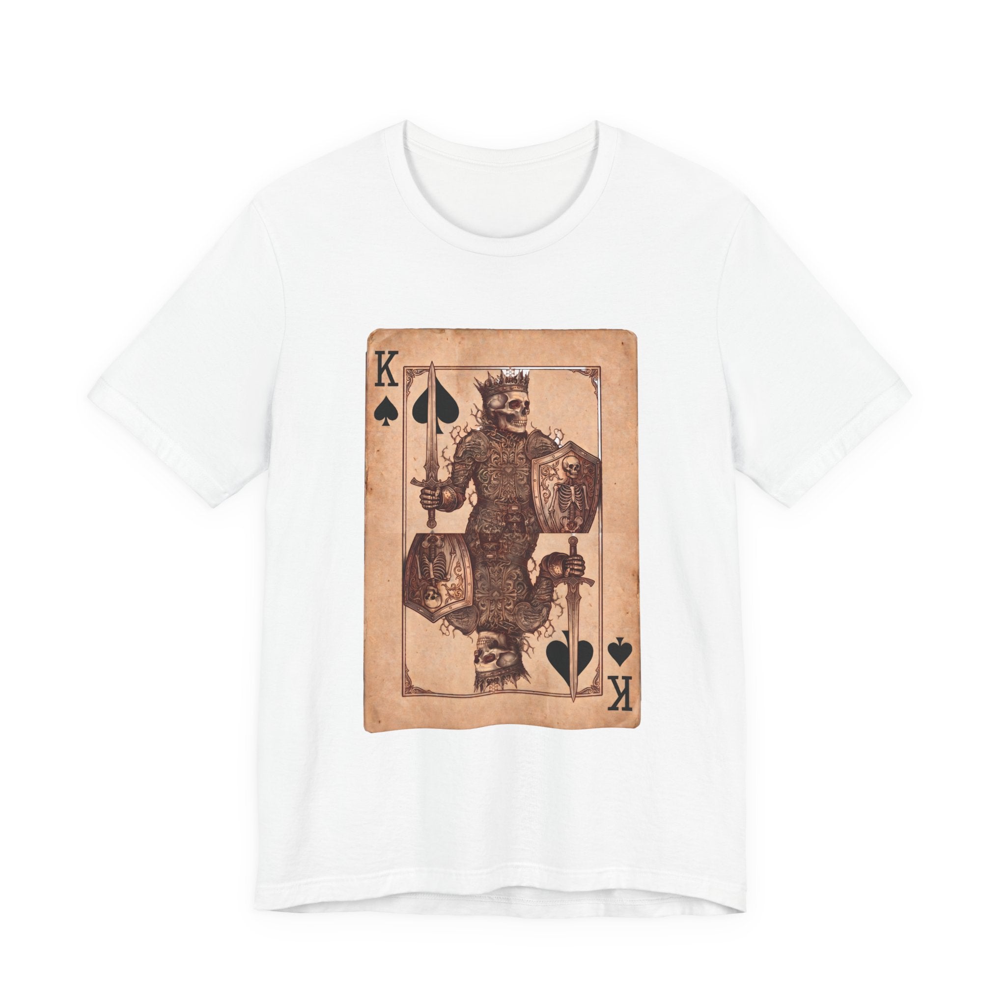 King of Spades Playing Card Graphic Tee