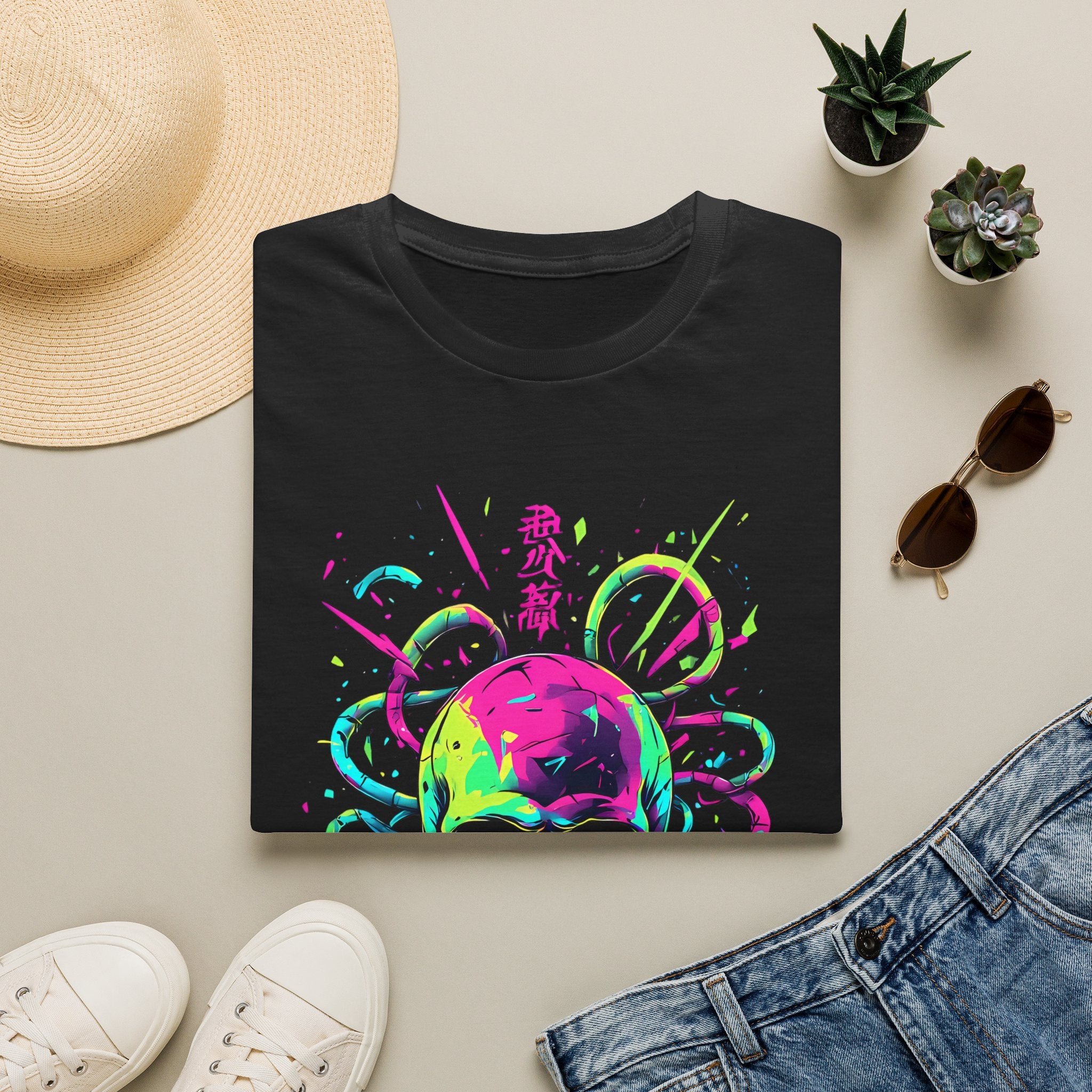 Neon Skull Tee — Graphic T-Shirt