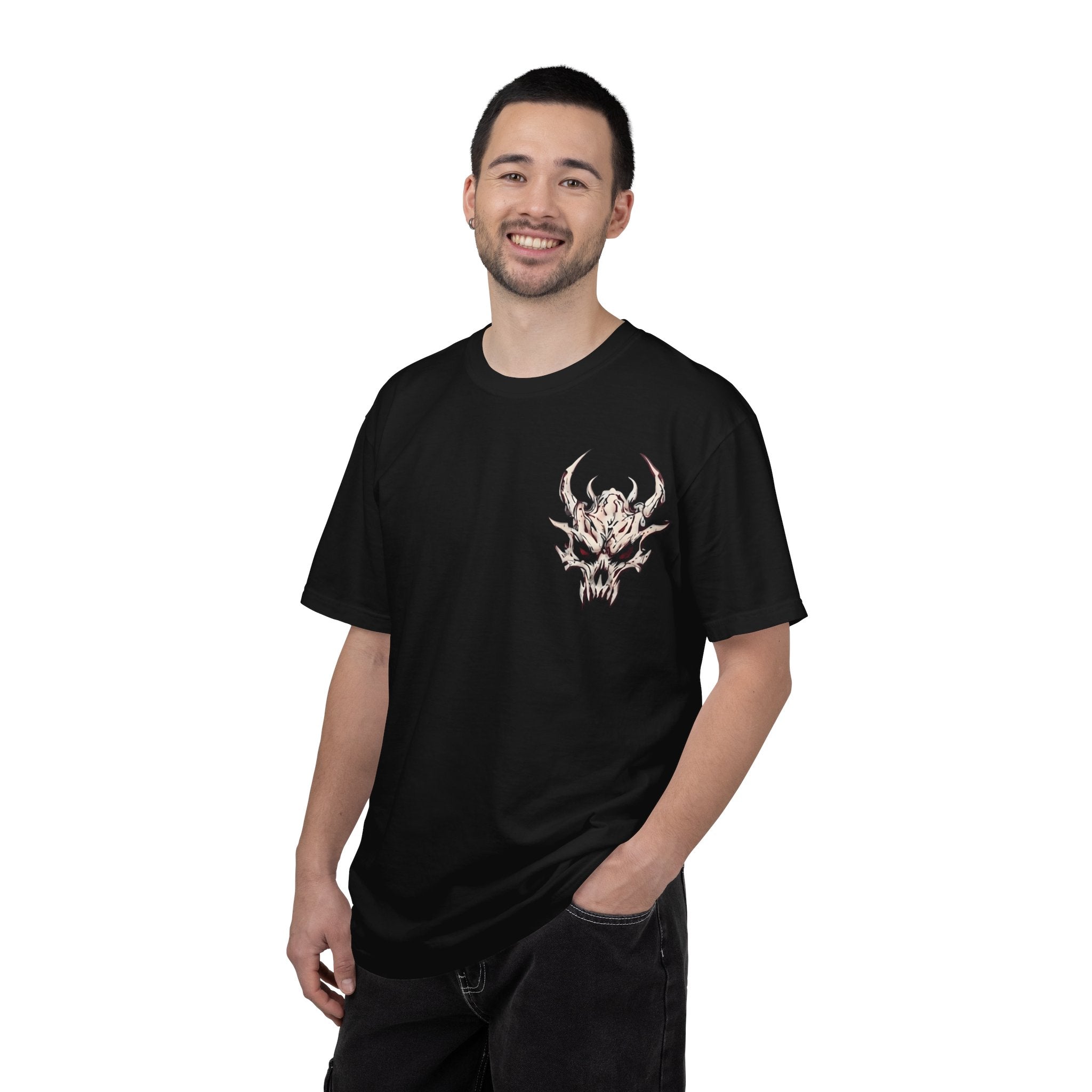 Demon Skull Graphic T-Shirt