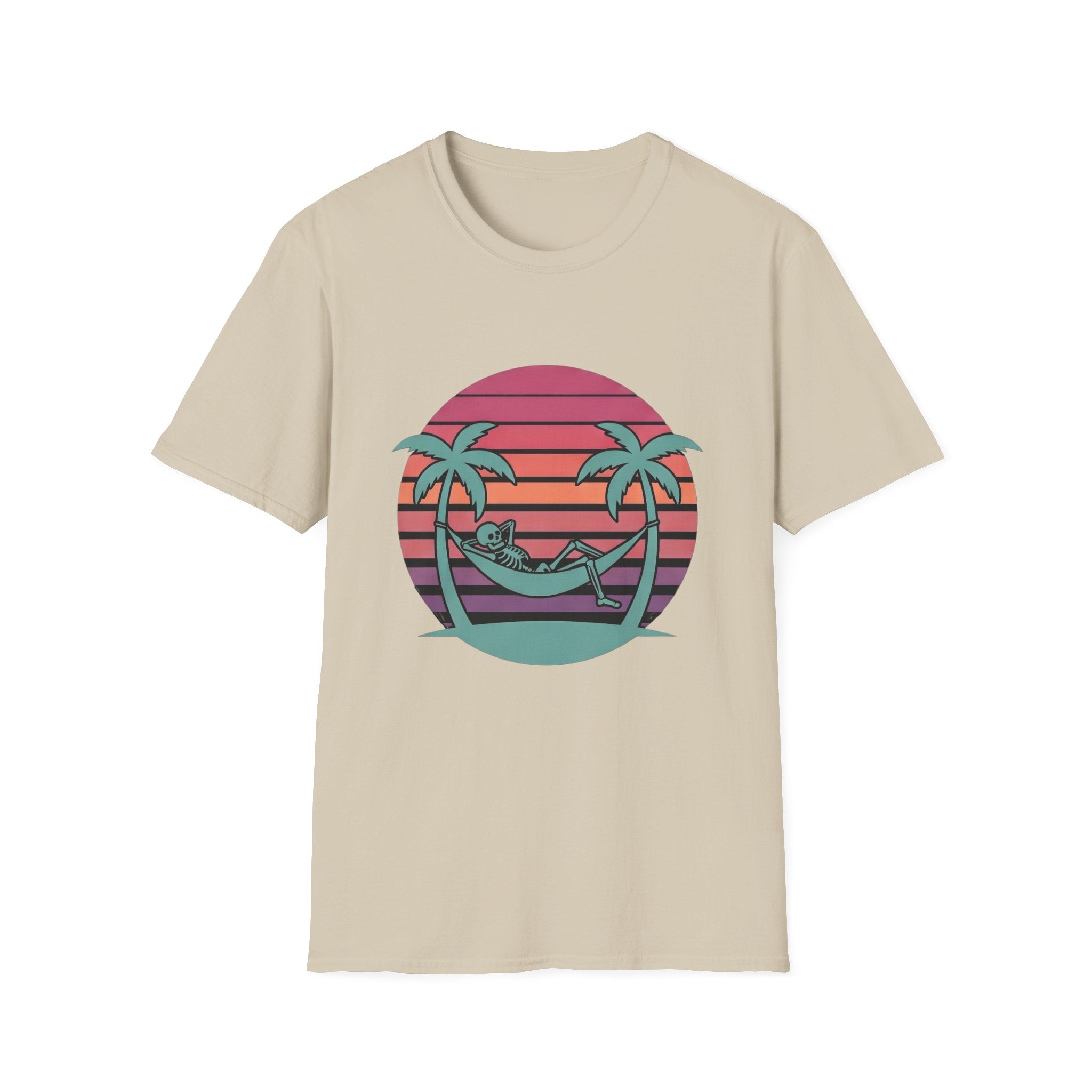 Skele' - T-Shirt, Summer / Holiday Skeleton Design