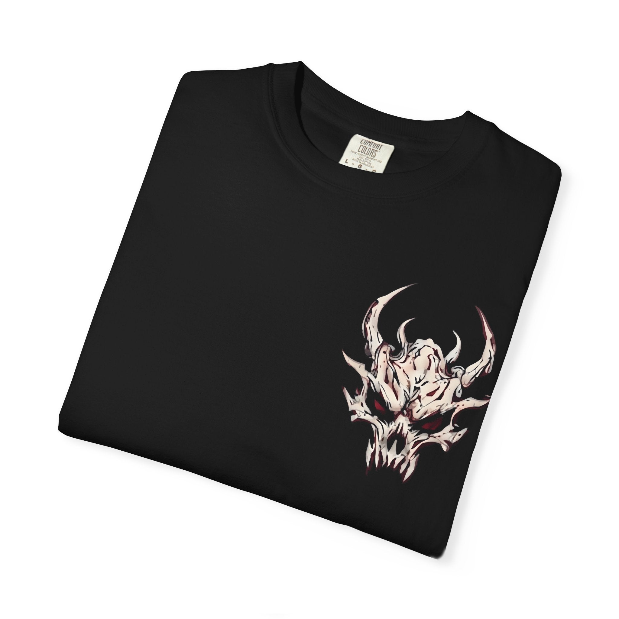 Demon Skull Graphic T-Shirt