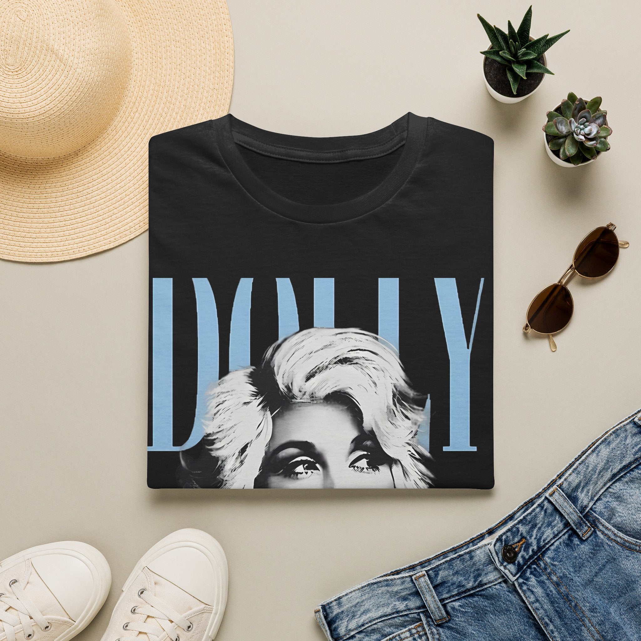 Dolly Portrait T‑Shirt — Vintage Country Music Tee
