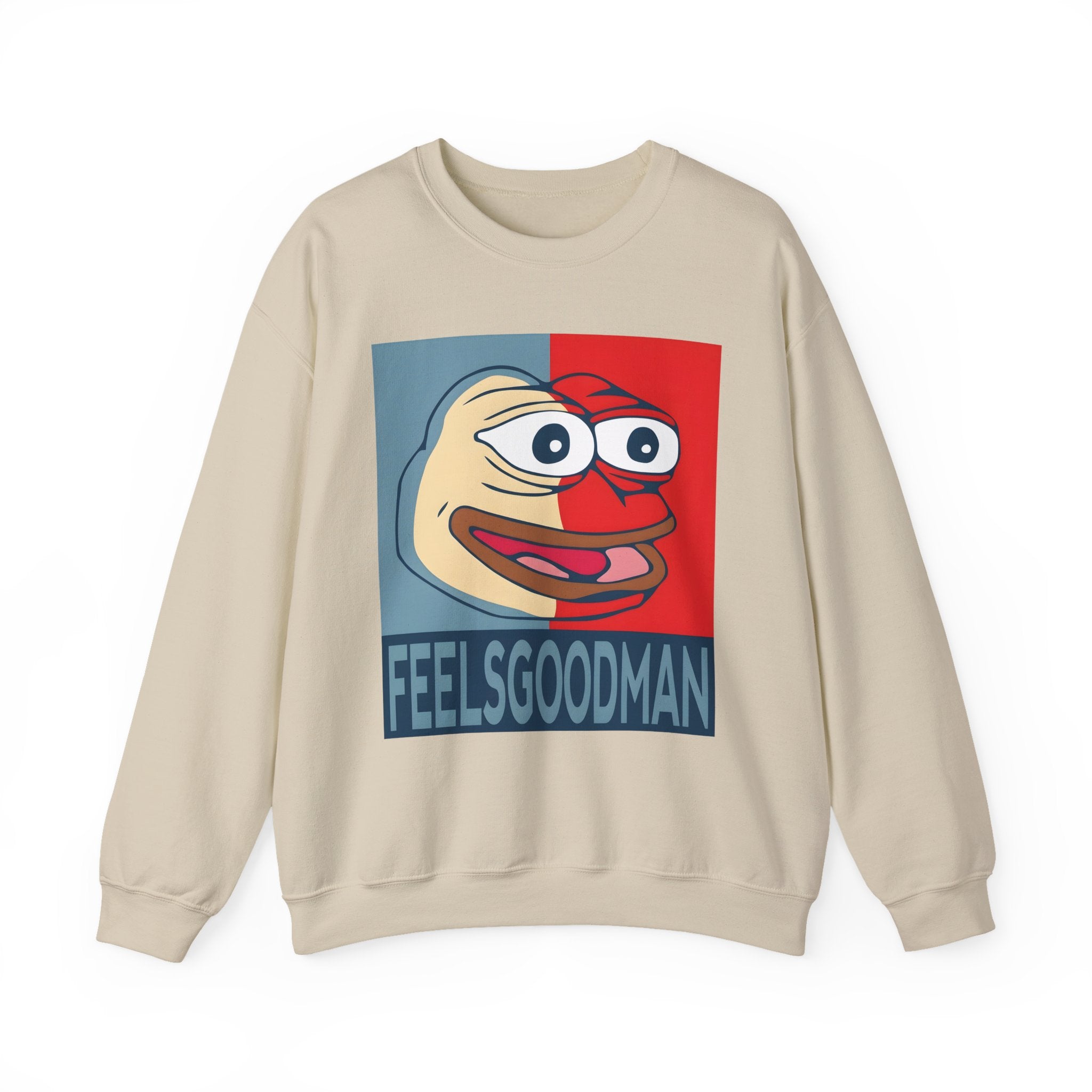 FeelsGoodMan Sweatshirt - Retro Meme Pepe Crewneck