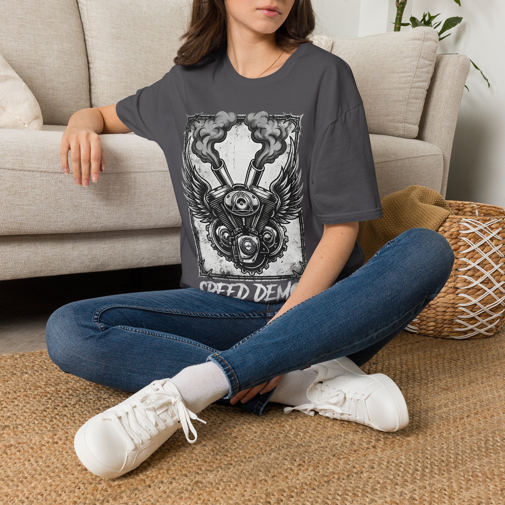 Motorhead Inspired 'Speed Demon' T Shirt Design