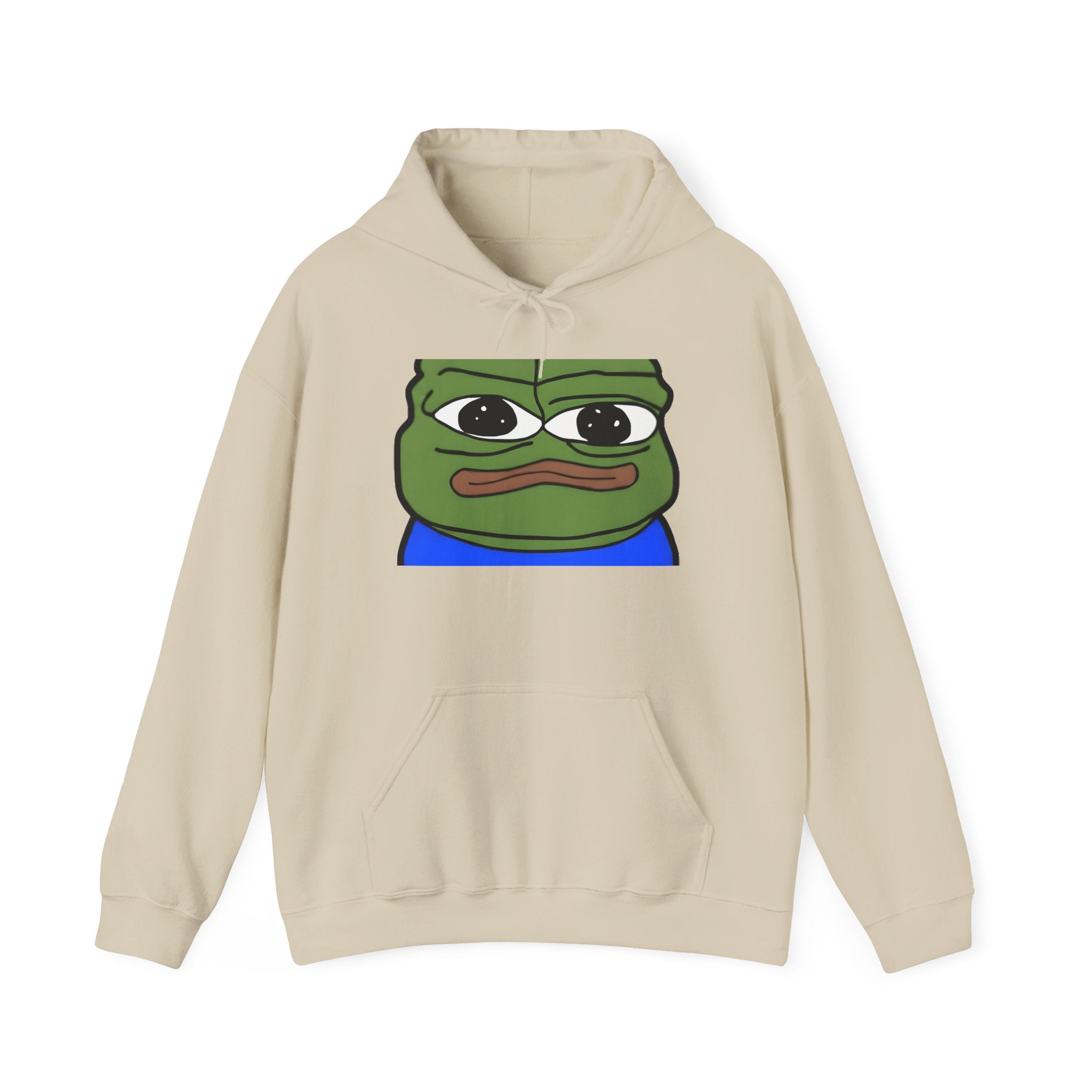 Pepe Sad Frog Hoodie – Meme Graphic Pullover