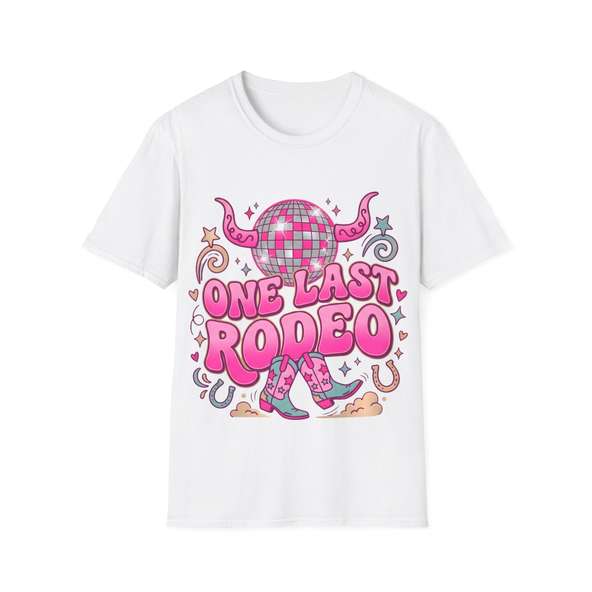 One Last Rodeo - Hen Party / Girlie Cowgirl T Shirt