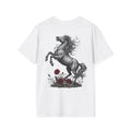 The White Horse - T-Shirt Gothic / Fantasy Weeping Angel