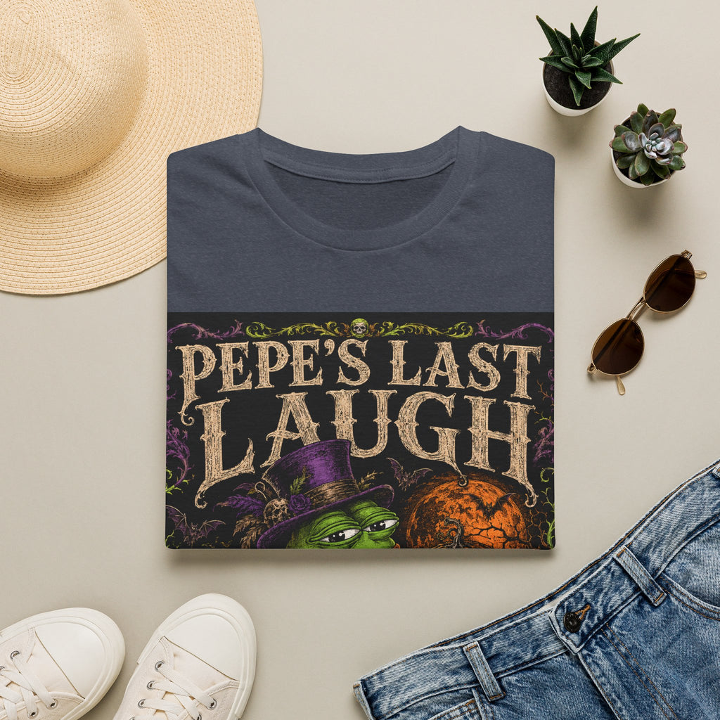 Pepe's Last Laugh T-Shirt — Halloween Witch Frog Graphic Tee
