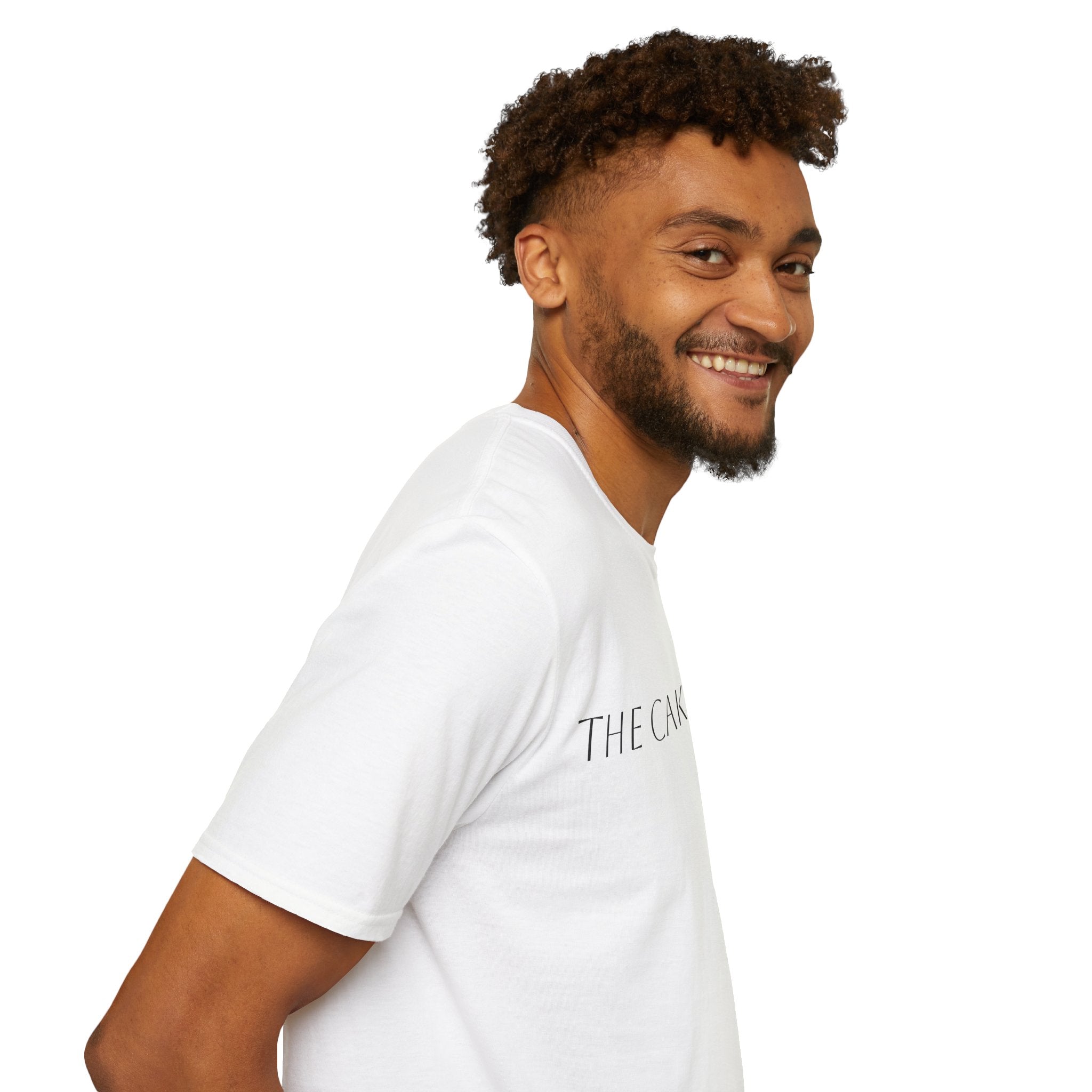 'The Cake Is A Lie' T-Shirt — Minimalist Gaming Quote Tee