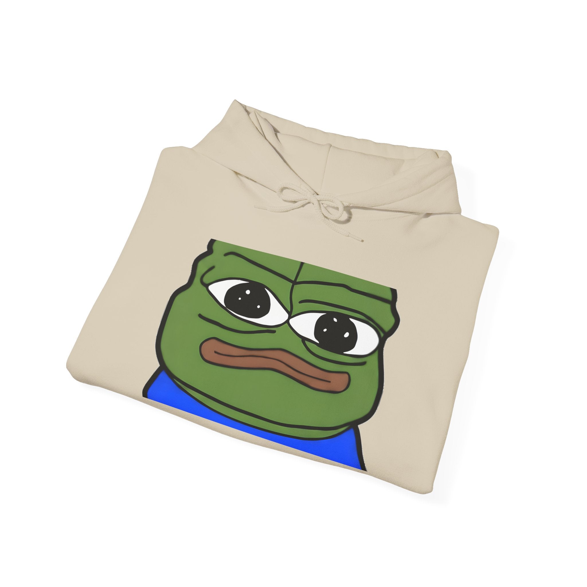 Pepe Sad Frog Hoodie – Meme Graphic Pullover