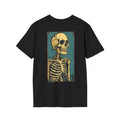 Minimal Black Tee — Classic Everyday T-Shirt with Skele' Back Logo