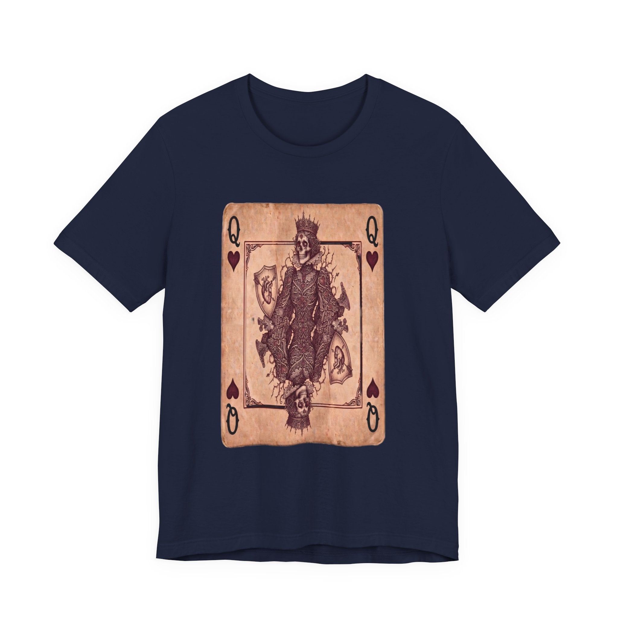 Queen of Hearts Vintage Playing Card Tee