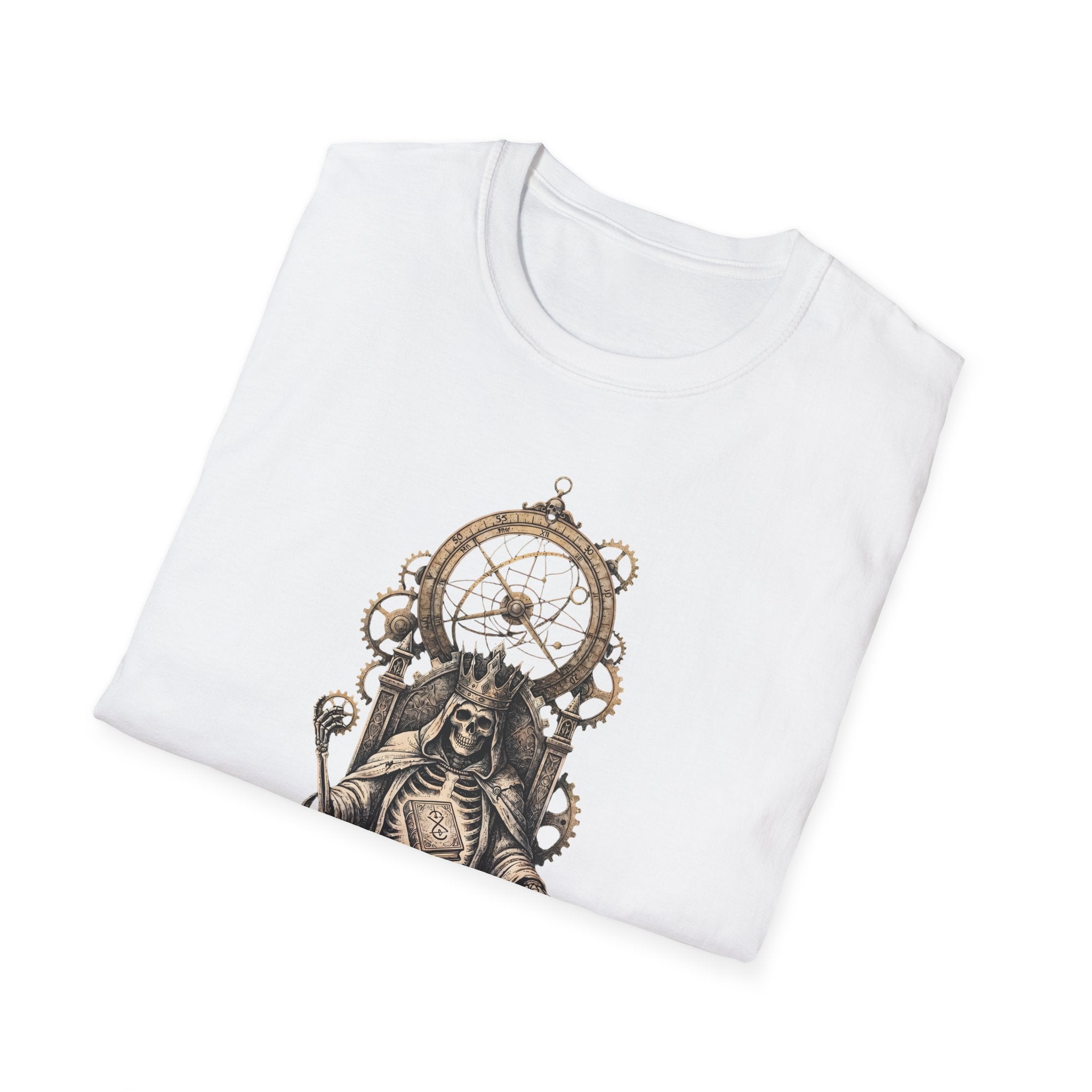 Time is our Keeper - T-Shirt, Gothic / Dark Fantasy Grim Reaper Design