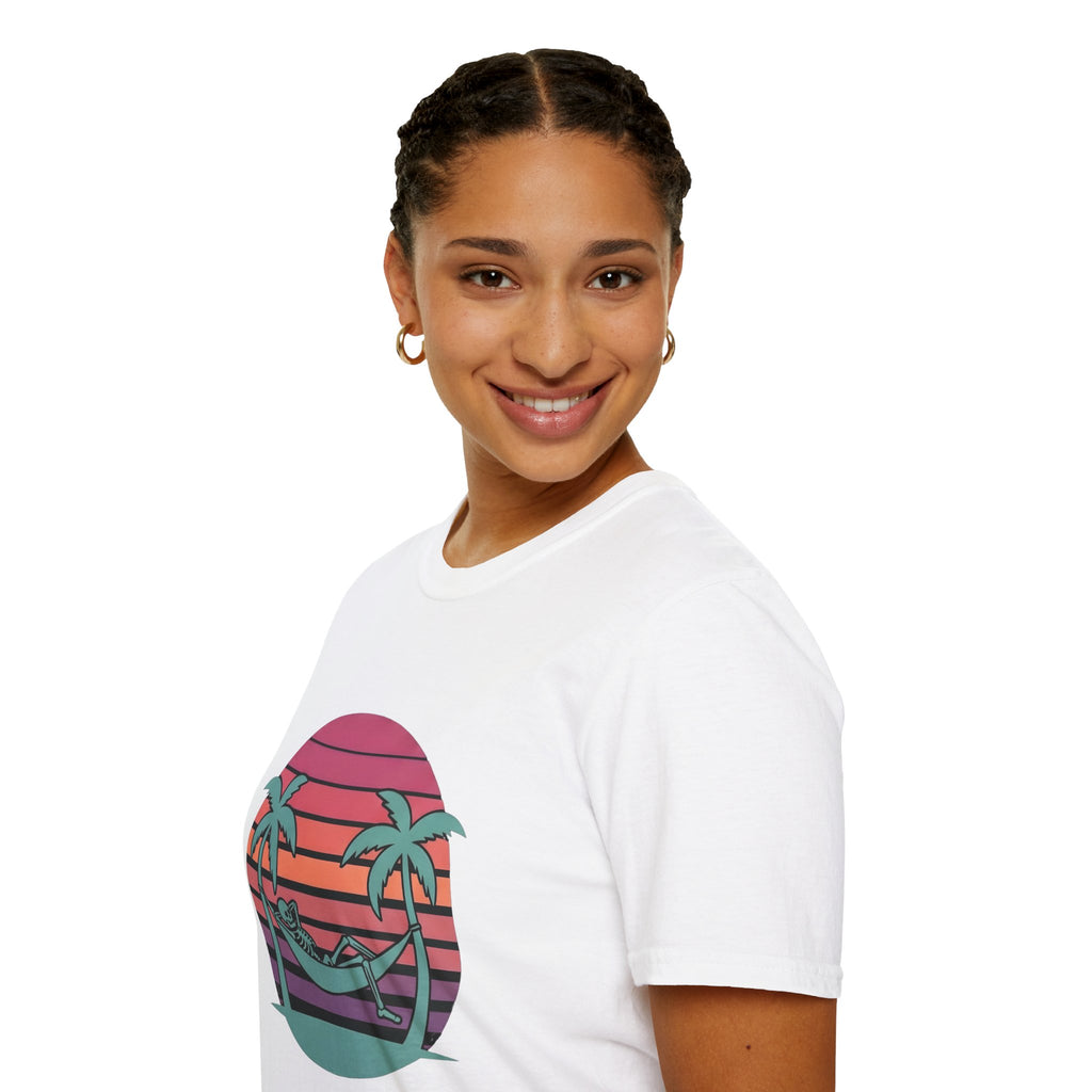 Skele' - T-Shirt, Summer / Holiday Skeleton Design