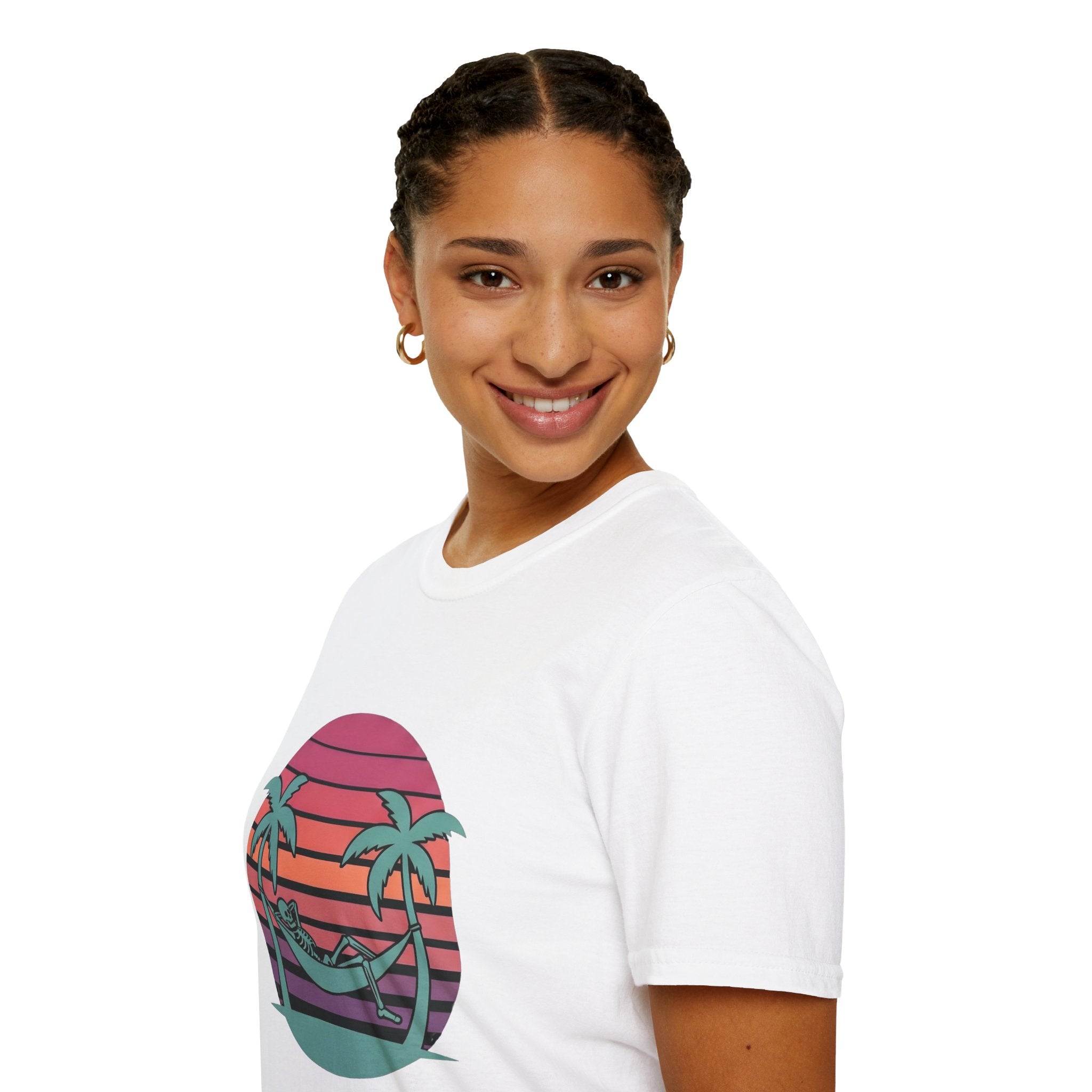 Skele' - T-Shirt, Summer / Holiday Skeleton Design