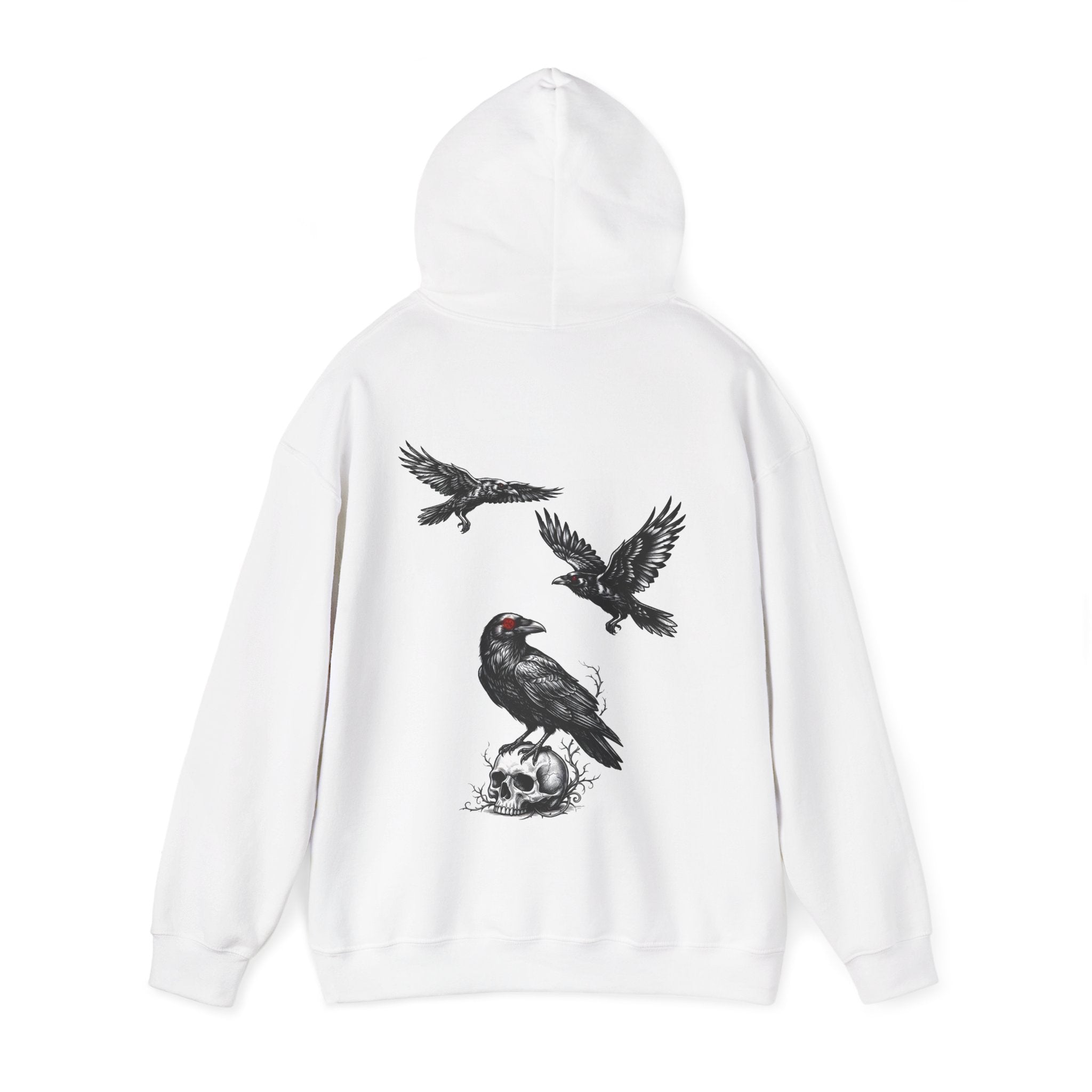 The Messengers - Gothic / Dark Fantasy Crow Hoodie