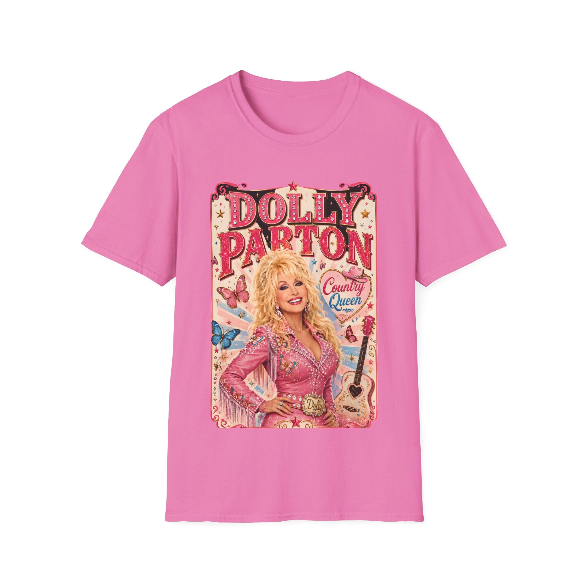 Dolly Parton Graphic T-Shirt — Retro Country Music Tee