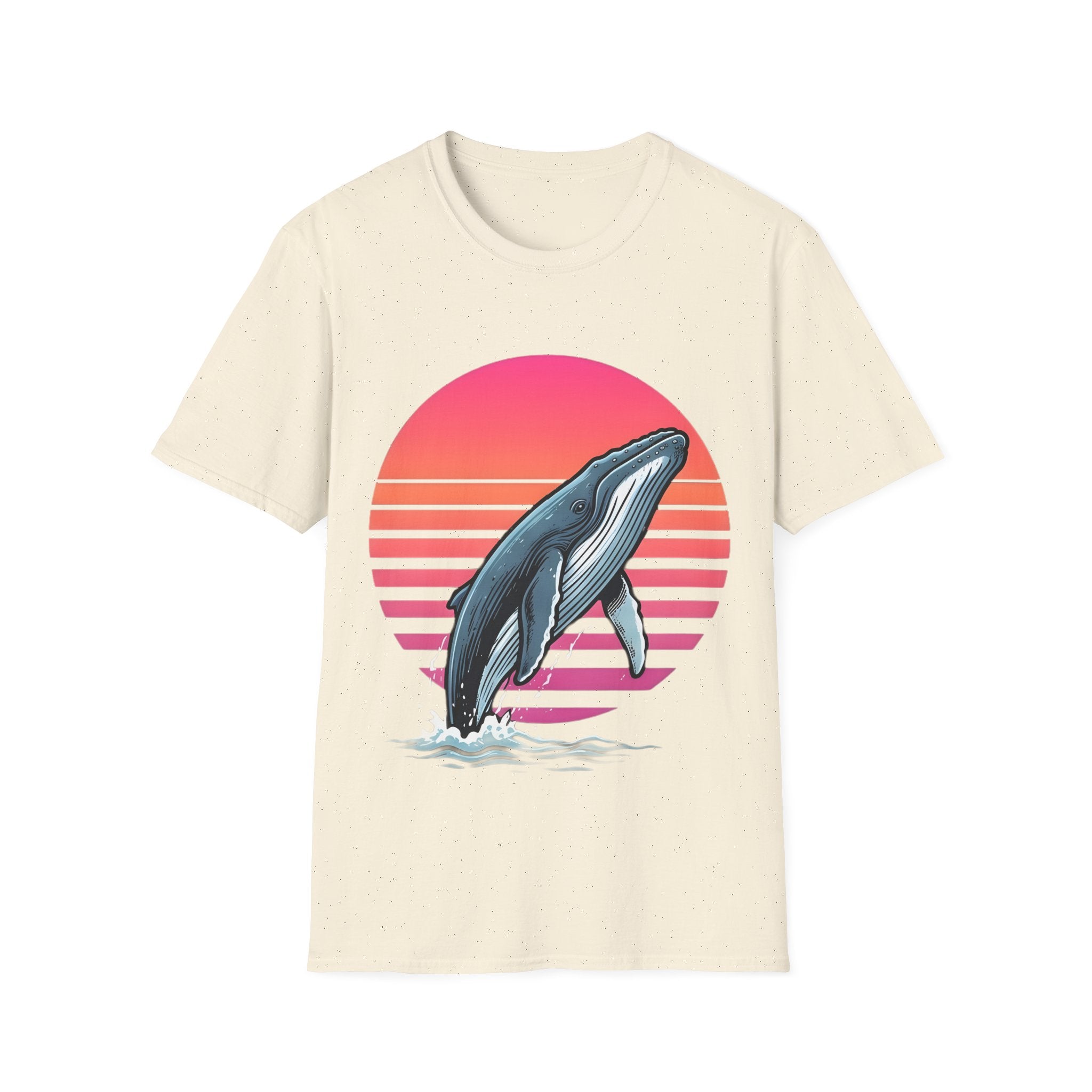 Pacific Breach - Vintage Whale / Summer Sealife T Shirt