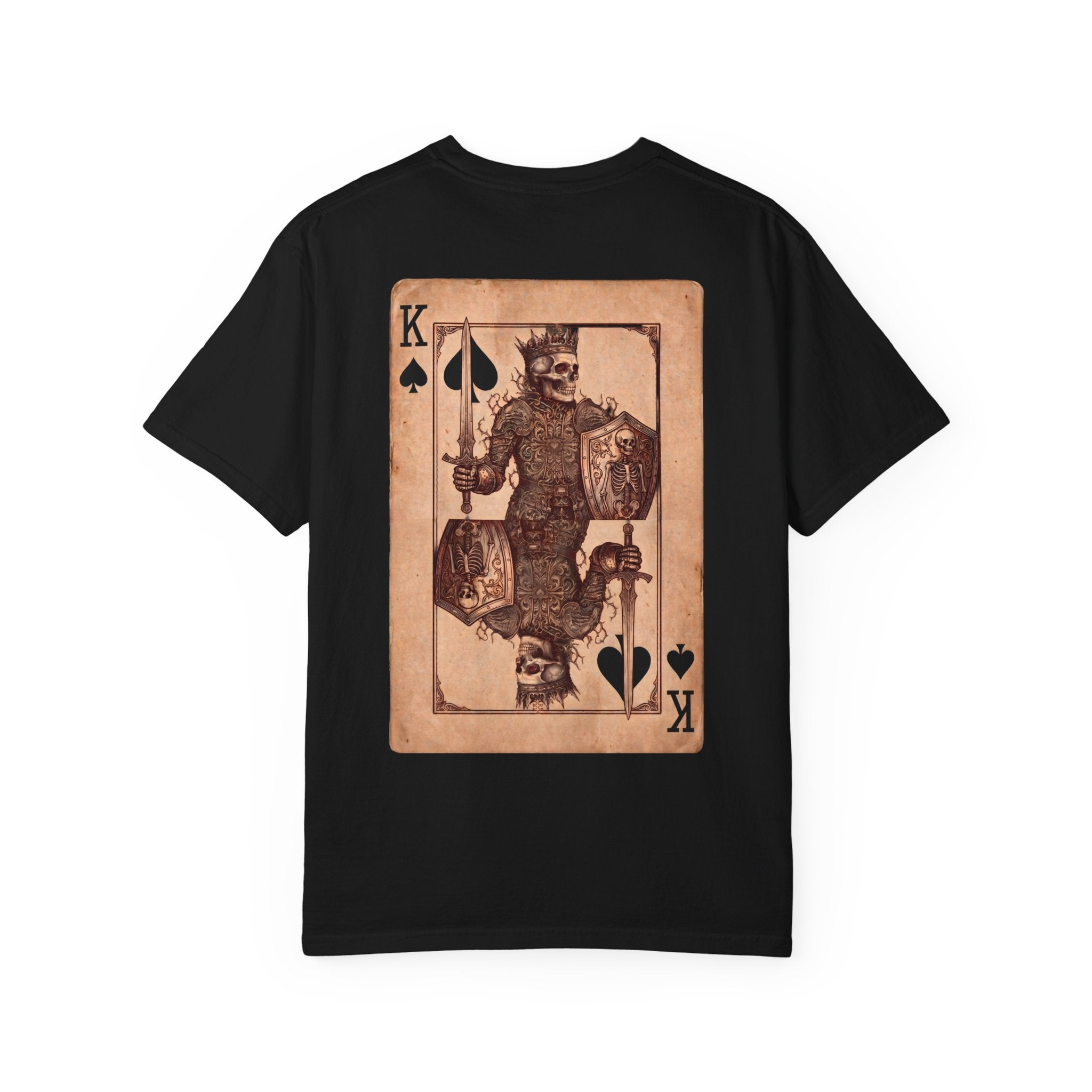 King of Spades Vintage Playing Card T-Shirt