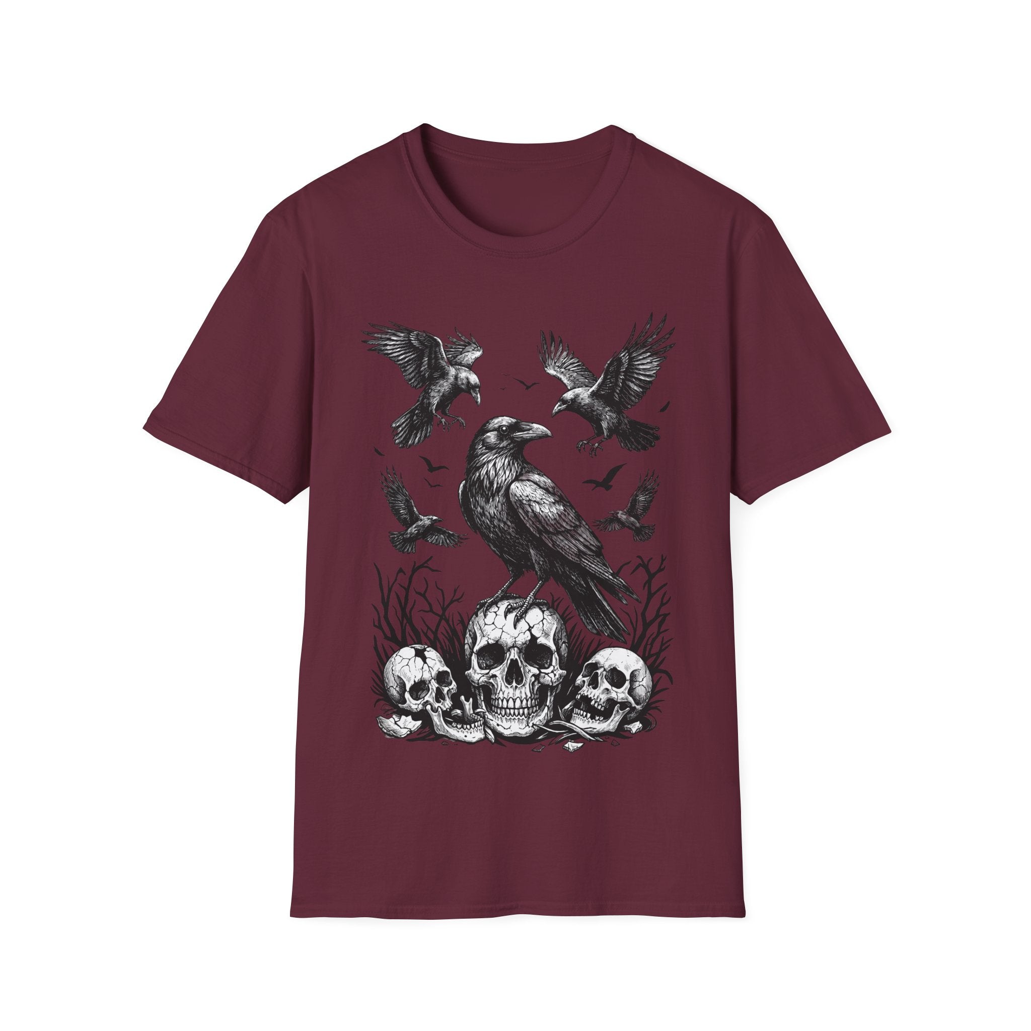 Murder of Crows - Gothic / Dark Fantasy Crow T-Shirt