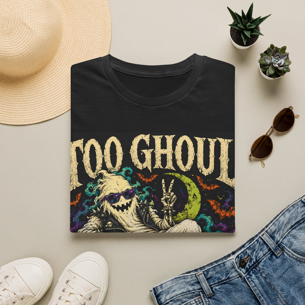 Too Ghoul For You T-Shirt — Retro Halloween Ghost Pumpkin Tee