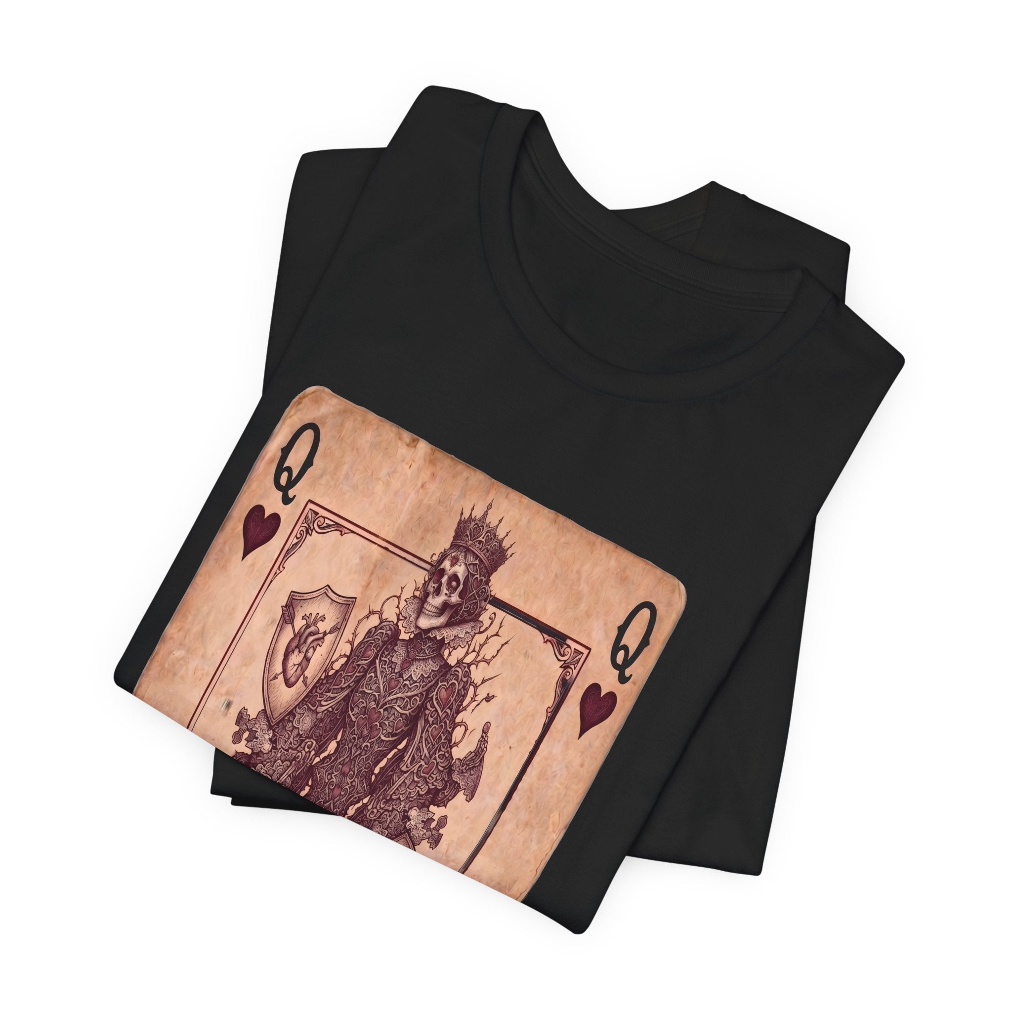 Queen of Hearts Vintage Playing Card Tee