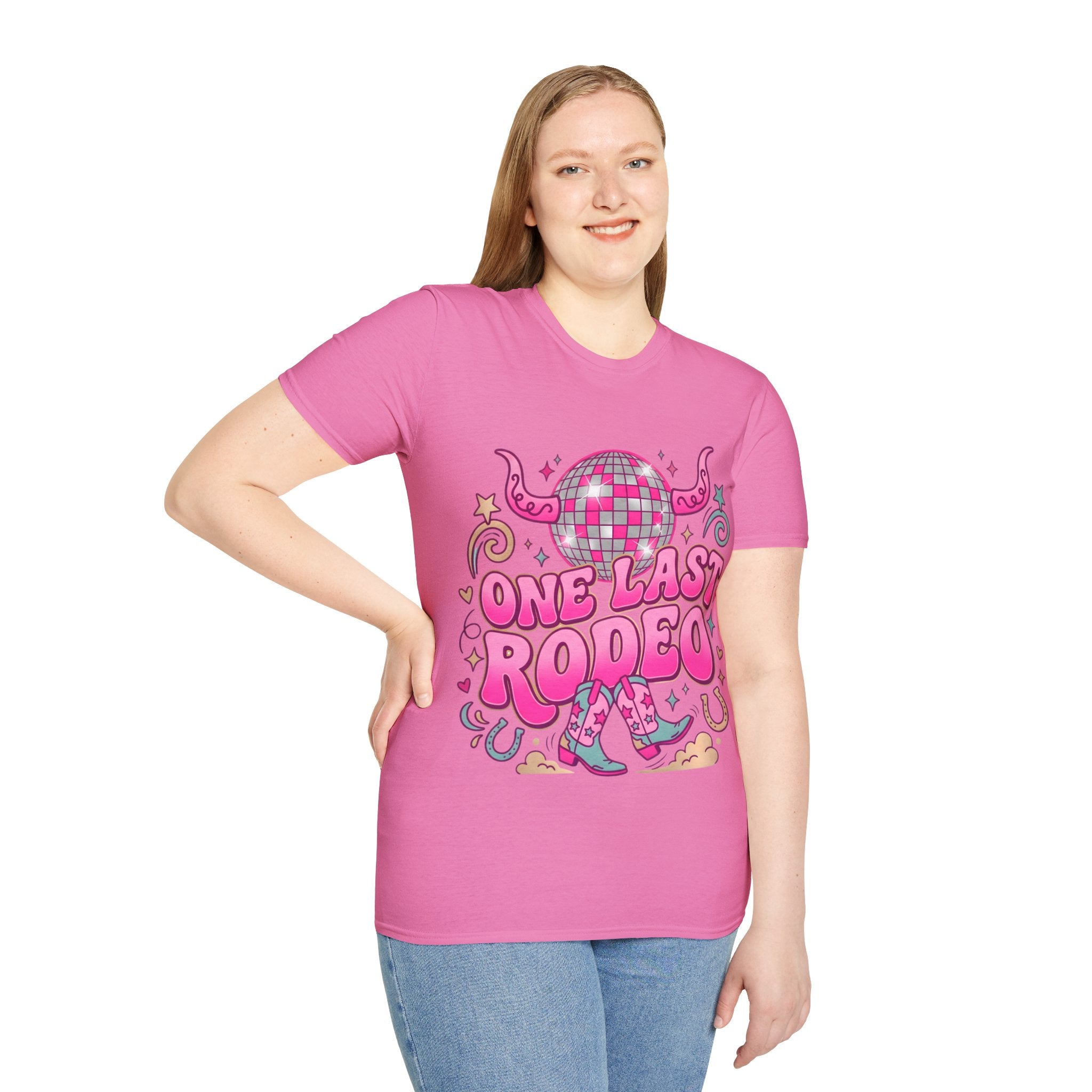 One Last Rodeo - Hen Party / Girlie Cowgirl T Shirt