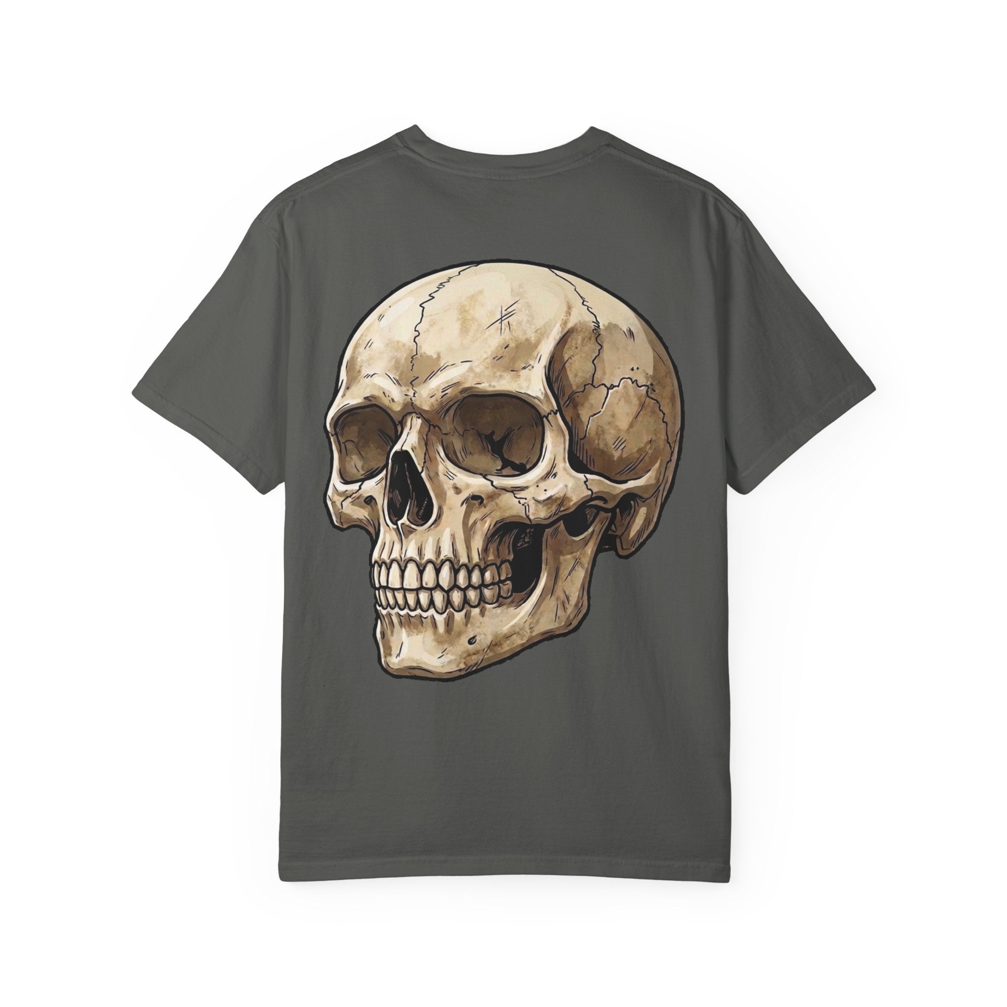 Skull Graphic T-Shirt — Vintage Anatomical Back Print
