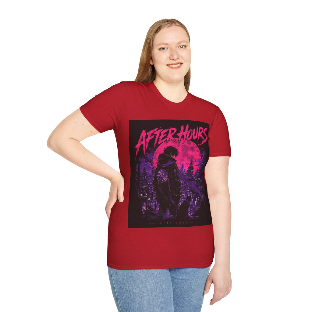 After Hours Graphic T-Shirt — Neon Night City Retro Tee