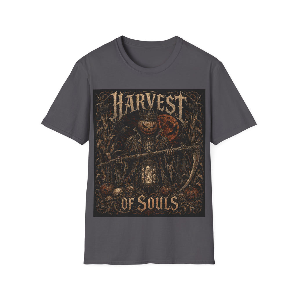 Harvest of Souls T‑Shirt — Dark Halloween Gothic Graphic Tee