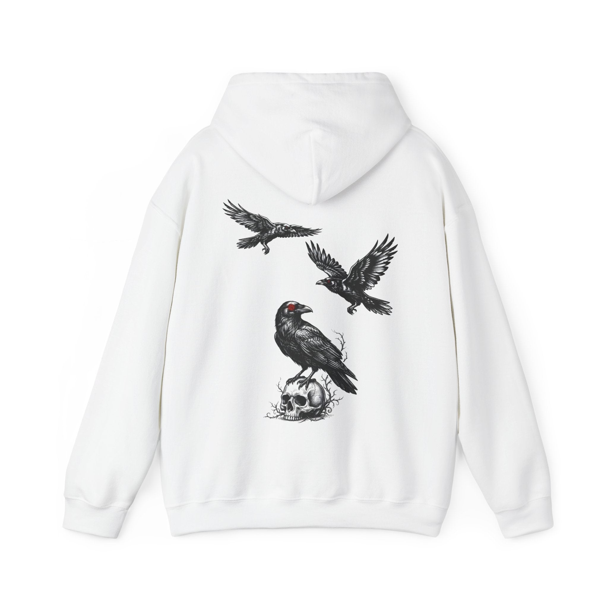 The Messengers - Gothic / Dark Fantasy Crow Hoodie