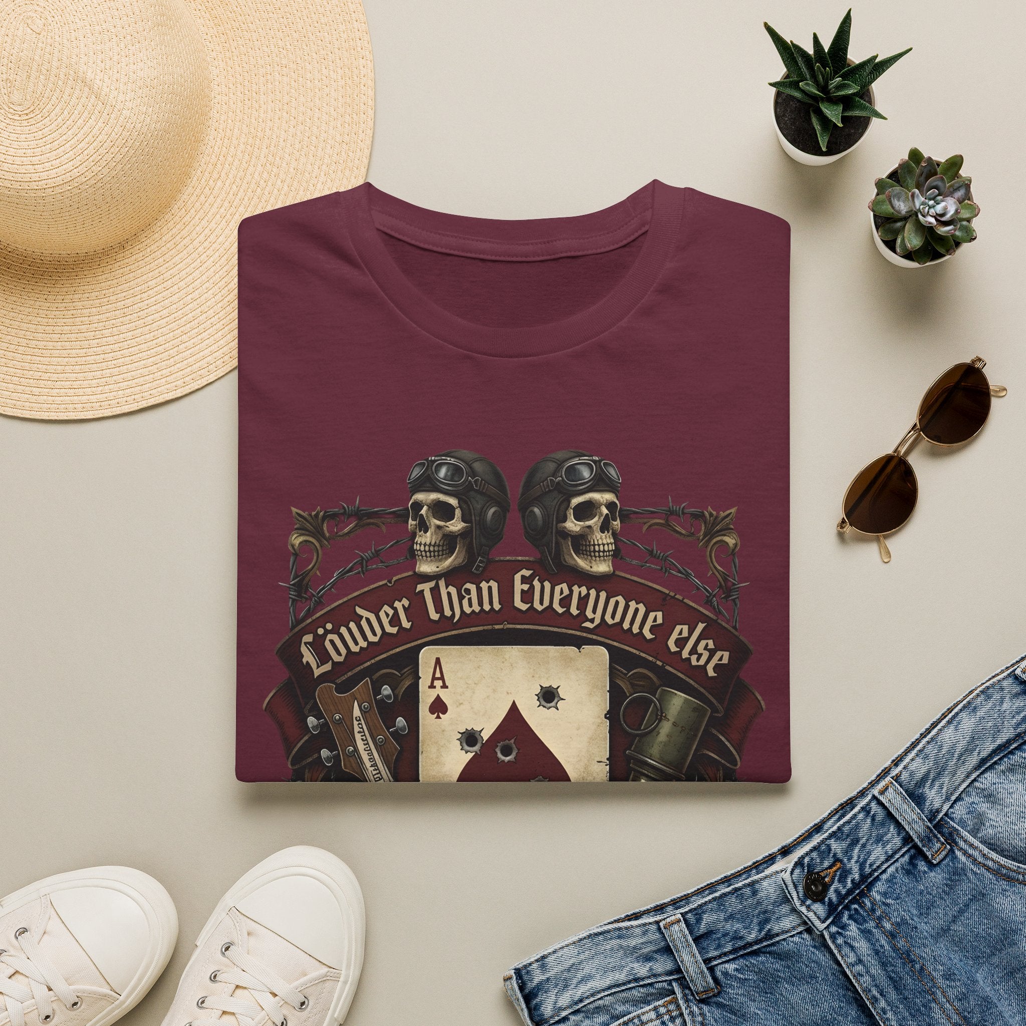 Motorhead Inspired 'Louder Than Everyone Else' Lemmy T-Shirt