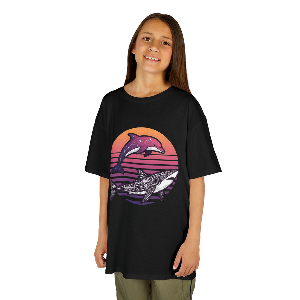 Celestial Coat - Kids Summer / Sealife and Stars T-Shirt
