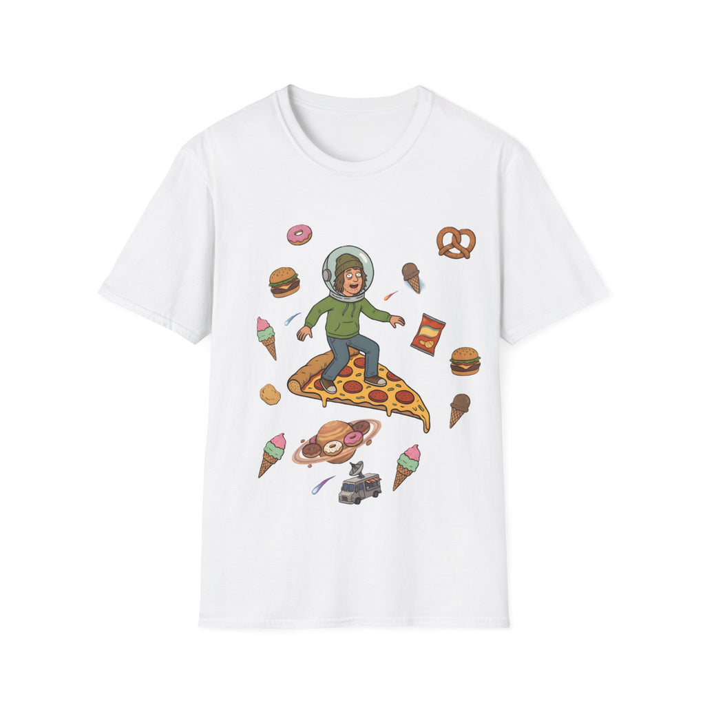 Pizza Ride - T-Shirt, Stoner / Weed Culture Stoner Design