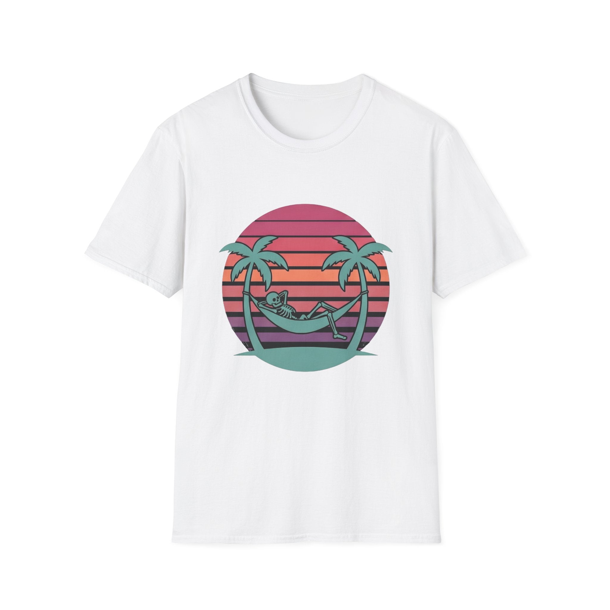 Skele' - T-Shirt, Summer / Holiday Skeleton Design