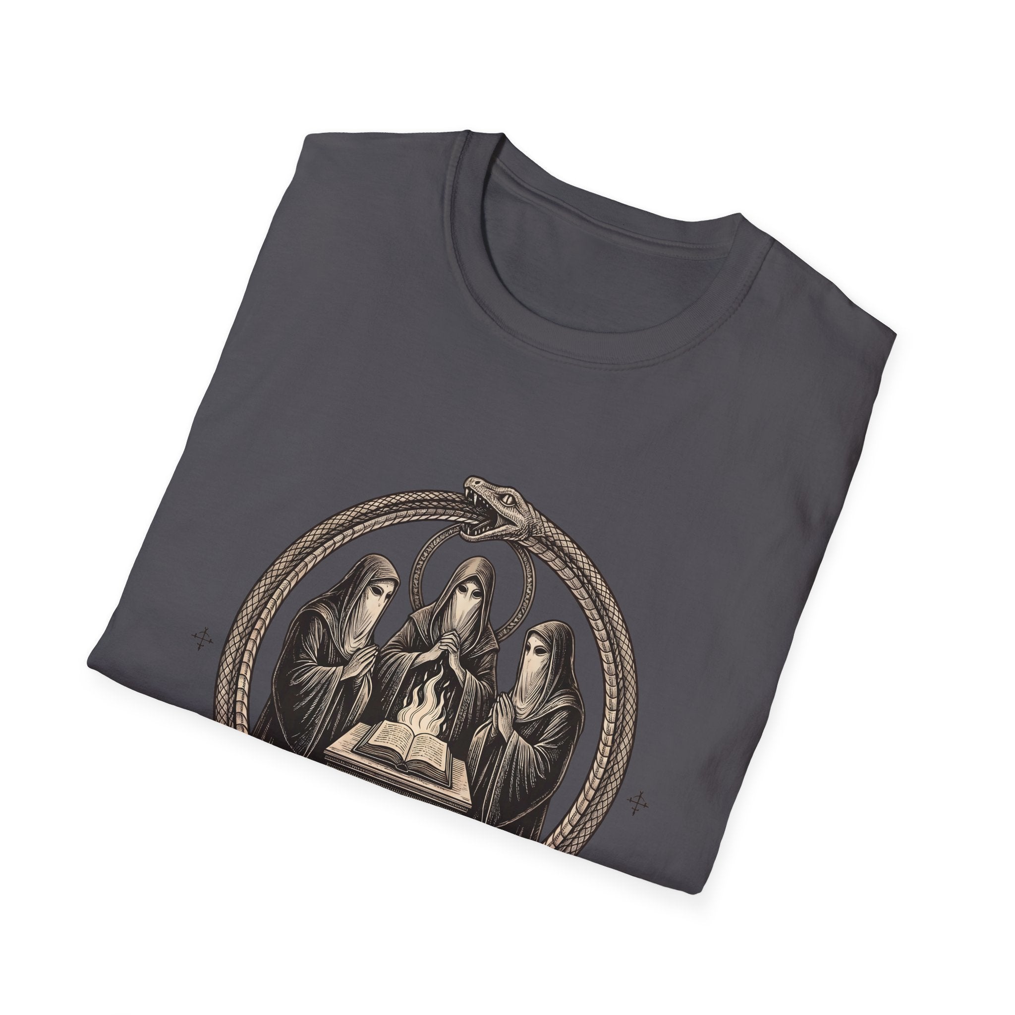 Ouroboros - T-Shirt, Gothic / Dark Fantasy Ourboros Design