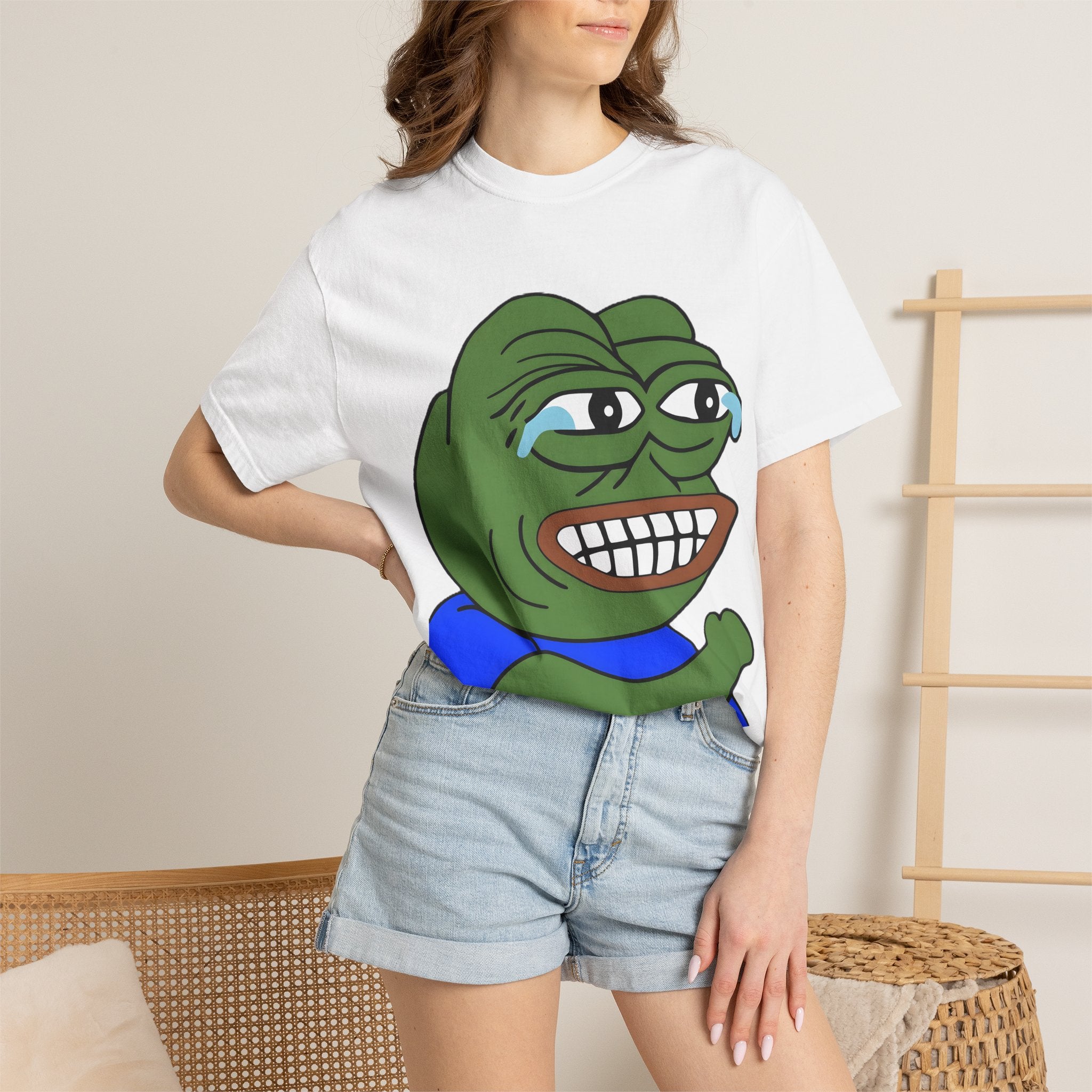 Pepe Laughing Meme T-Shirt