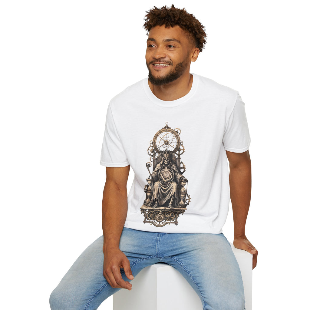 Time is our Keeper - T-Shirt, Gothic / Dark Fantasy Grim Reaper Design