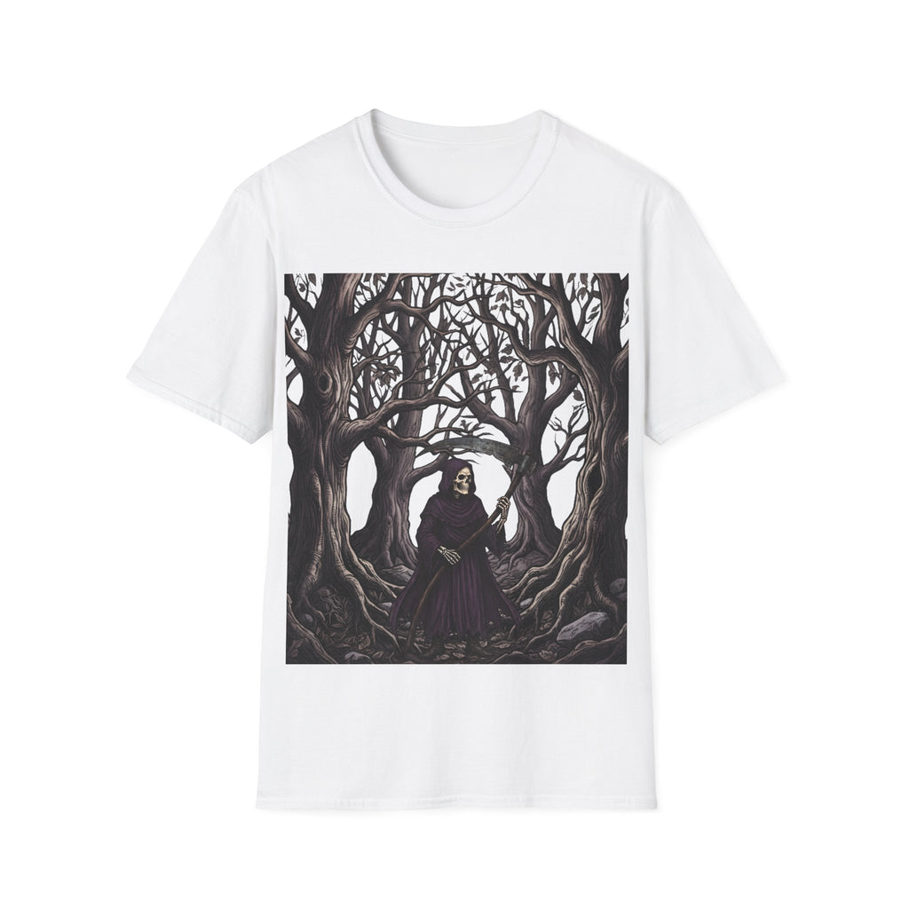Roam the Woods - T-Shirt, Gothic / Dark Fantasy Grim Reaper Design