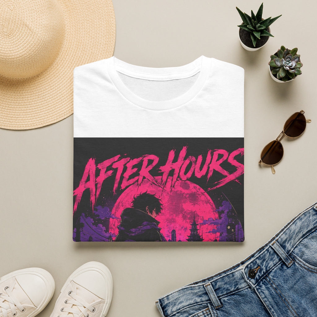 After Hours Graphic T-Shirt — Neon Night City Retro Tee