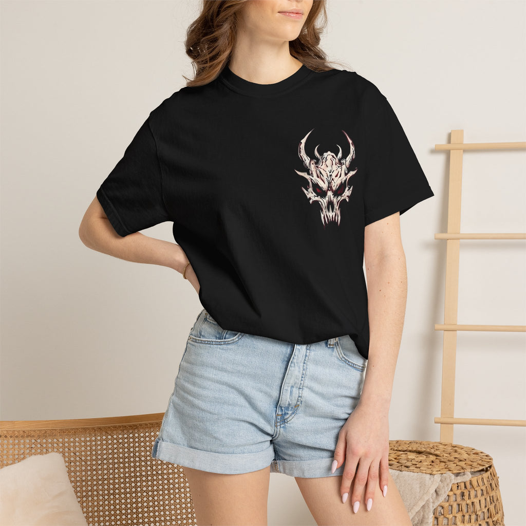 Demon Skull Graphic T-Shirt