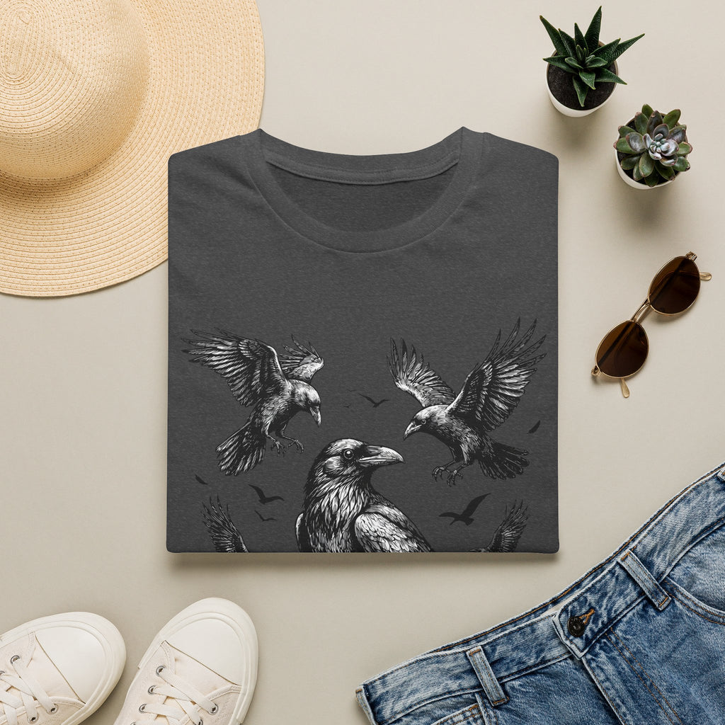 Murder of Crows - Gothic / Dark Fantasy Crow T-Shirt